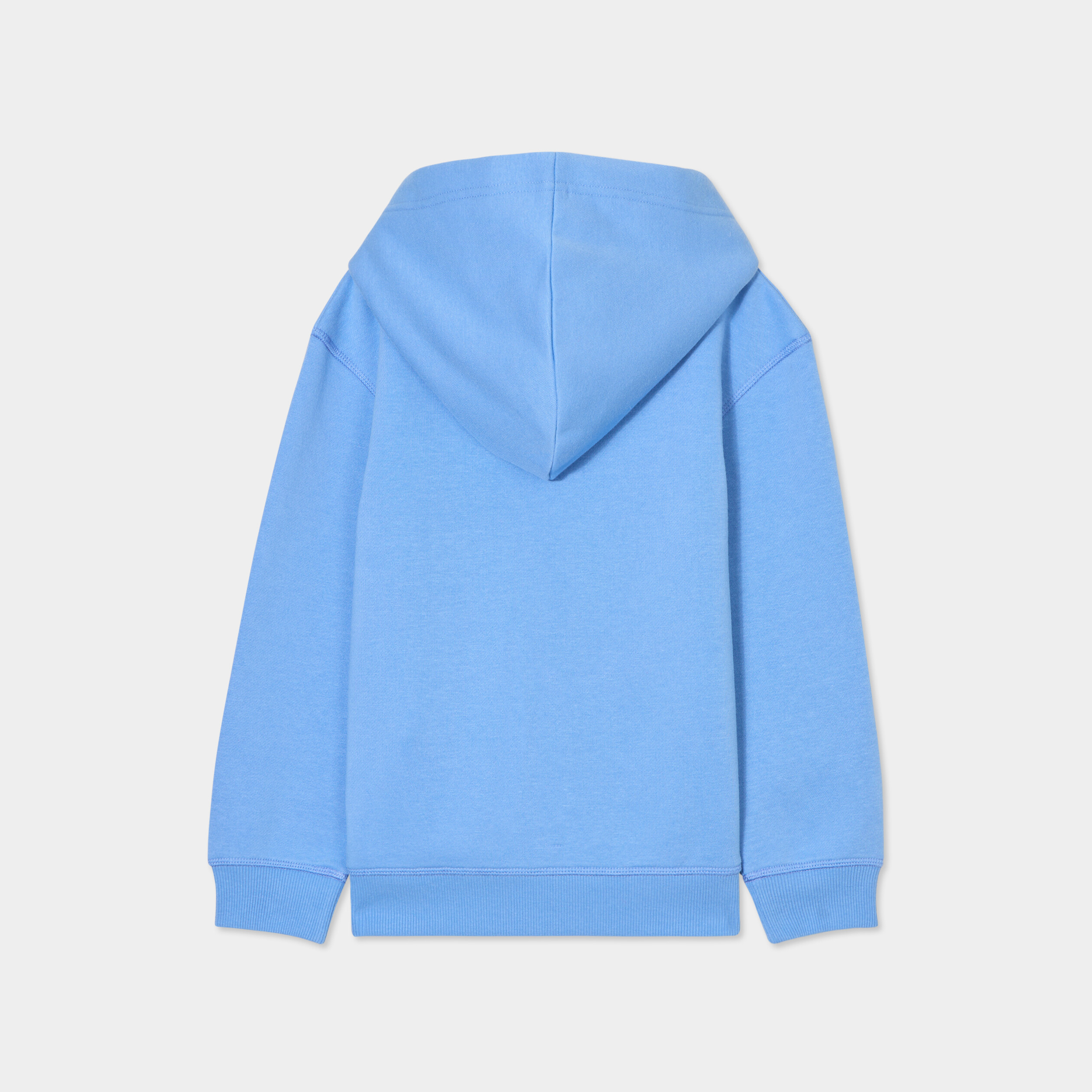 Sweat &agrave; capuche hoodie bleu lavande gar&ccedil;on