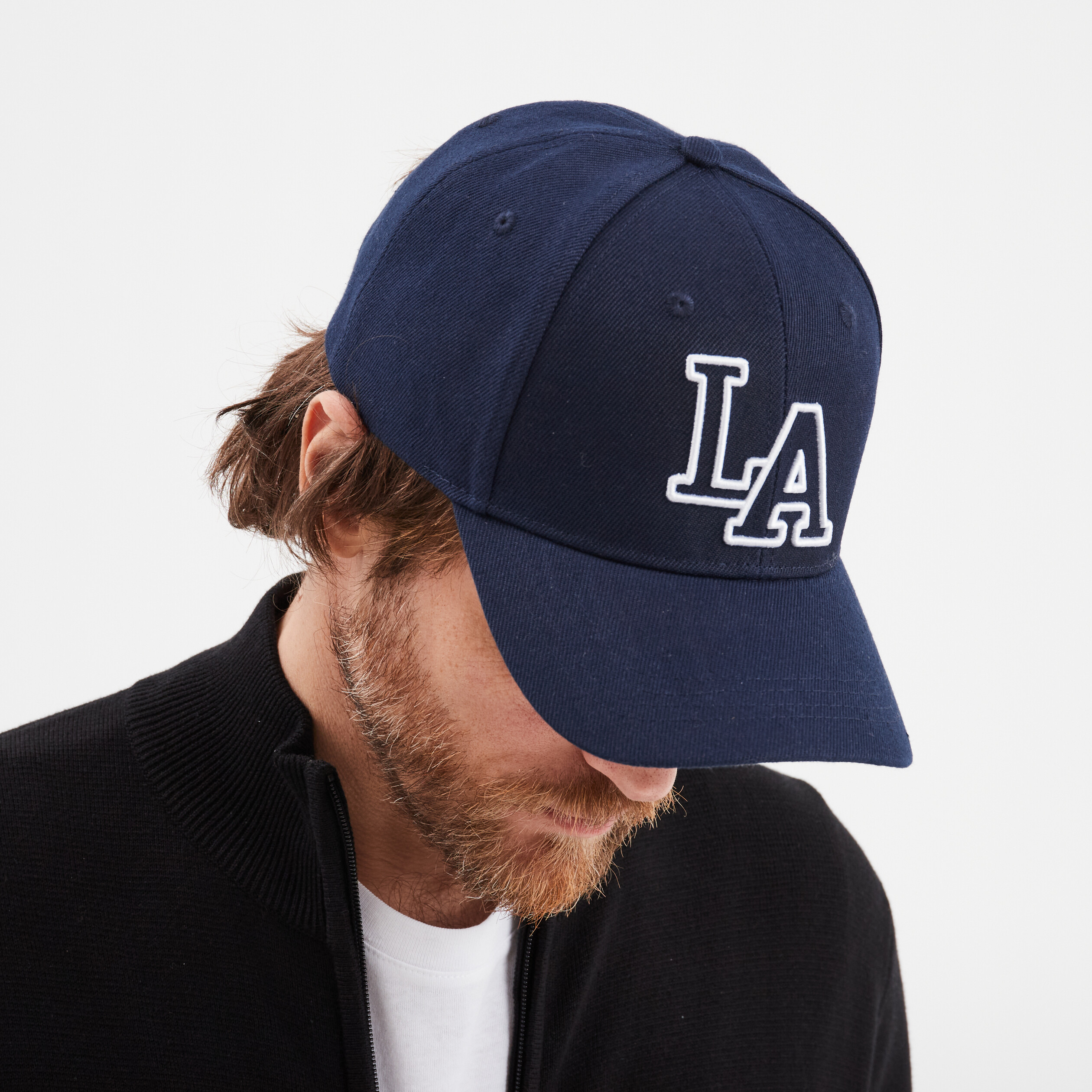 Casquette bleu foncé homme