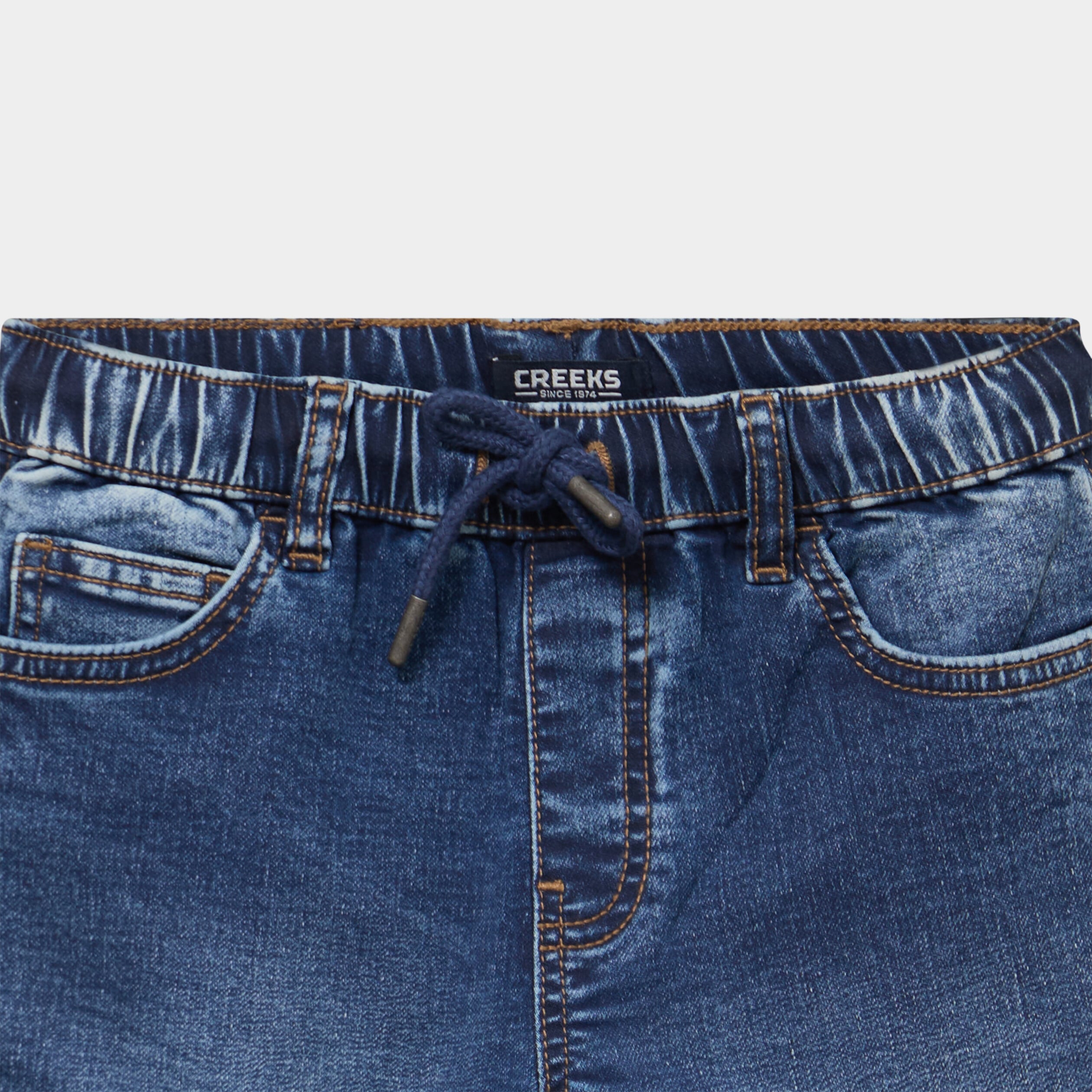 Bermuda en jean regular denim stone gar&ccedil;on