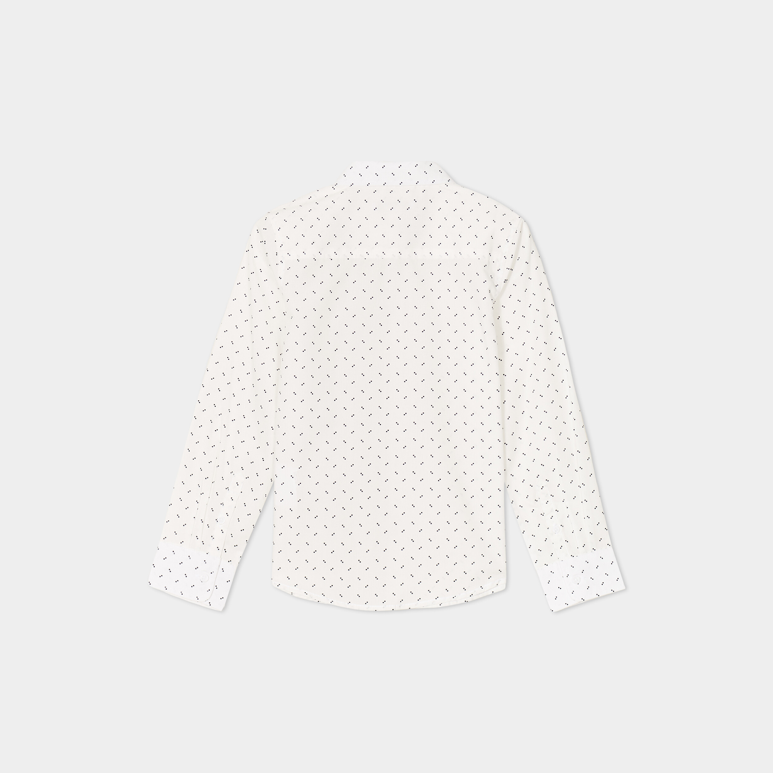 chemise col francais coton majoritaire blanc garcon Chemise col français coton majoritaire blanc garçon