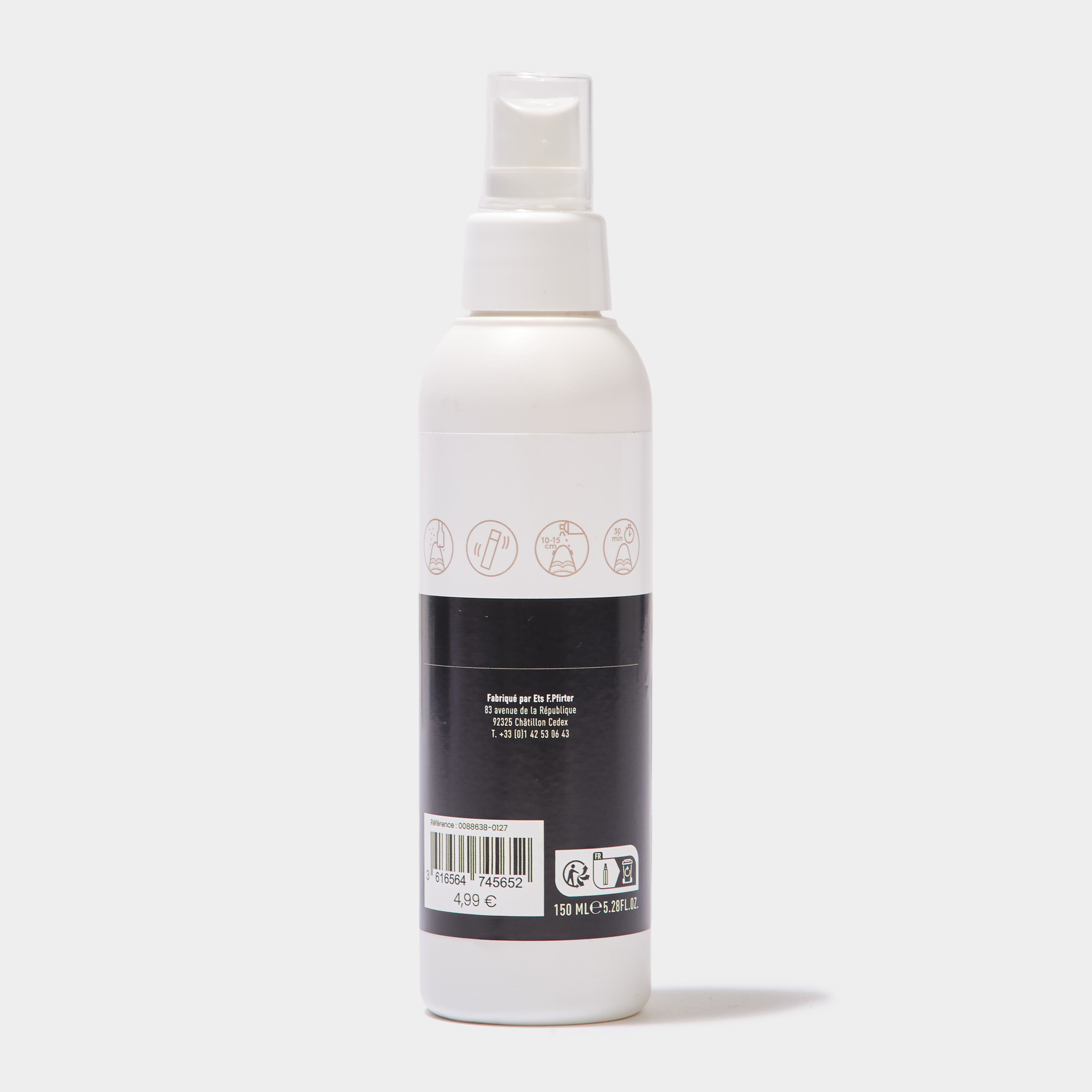Imperm&eacute;abilisant sans gaz 150 ml multicolore mixte