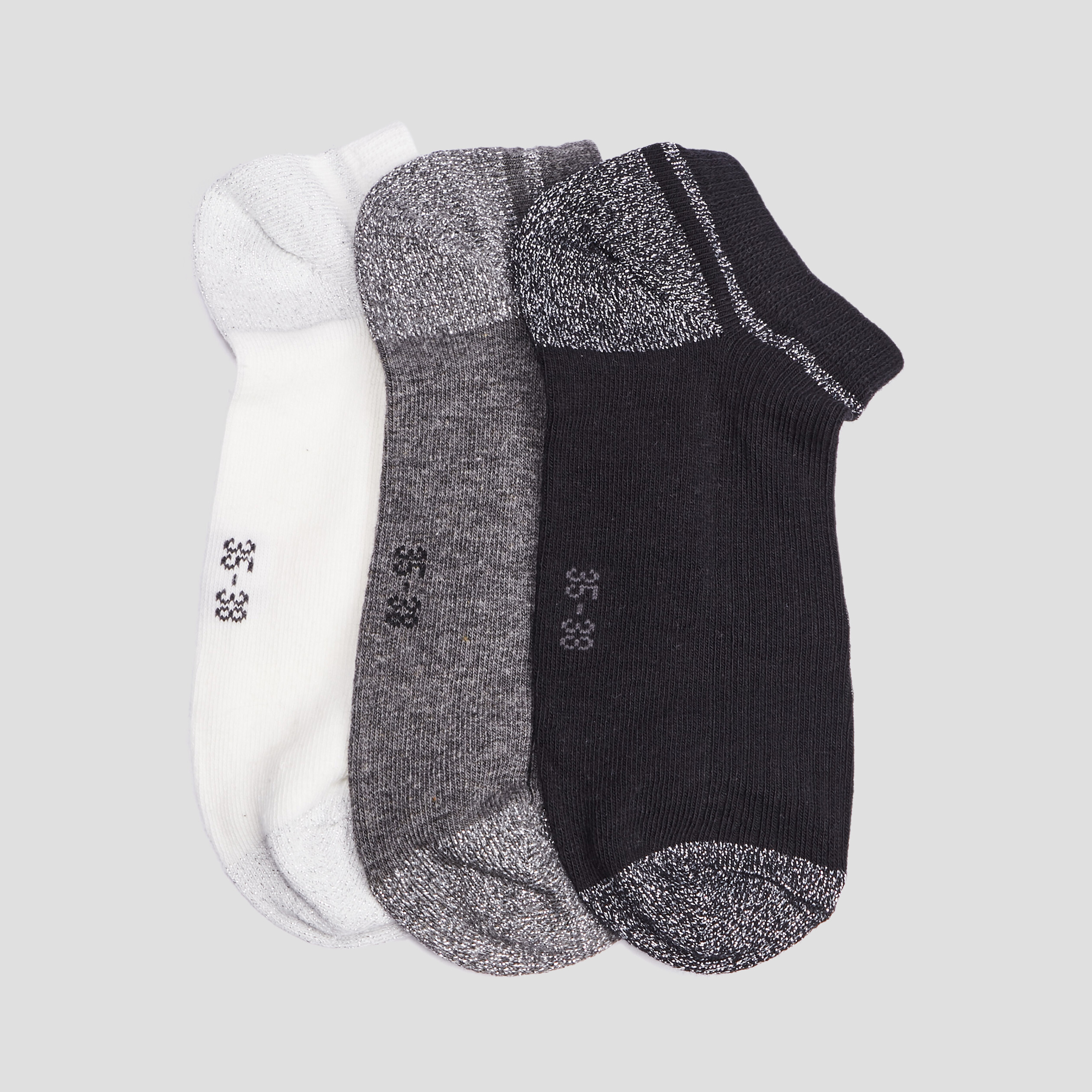 lot 5 paires socquettes multicolore femme Lot 5 paires socquettes multicolore femme