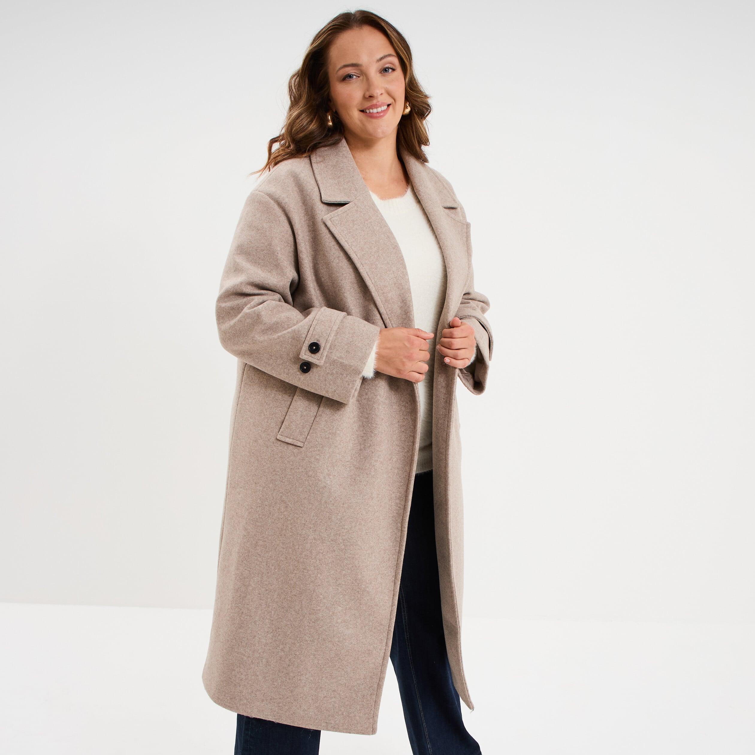 Manteau Long Femme Grand Taille