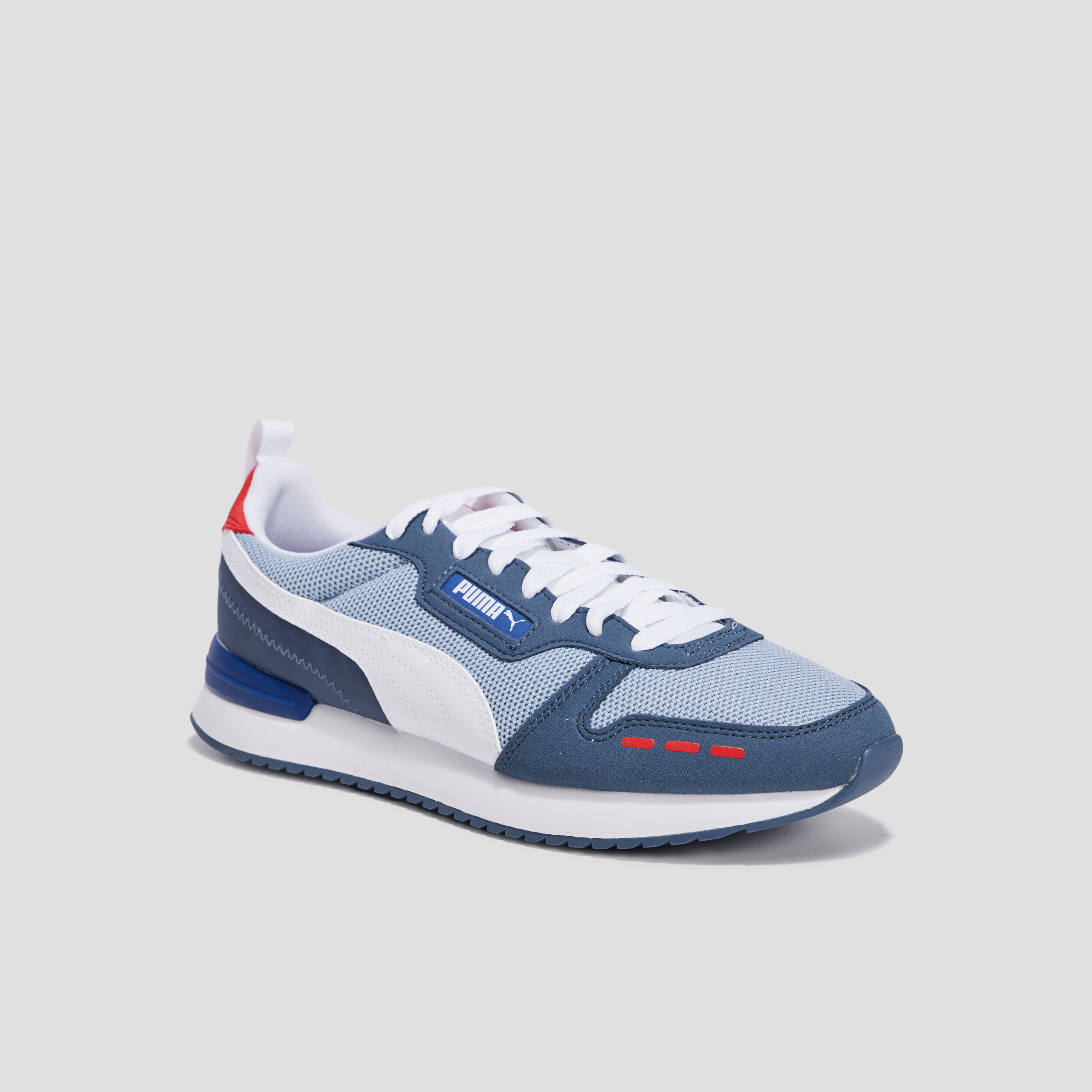 runnings a lacets puma r78 bleu gris homme Runnings à lacets Puma R78 bleu gris homme