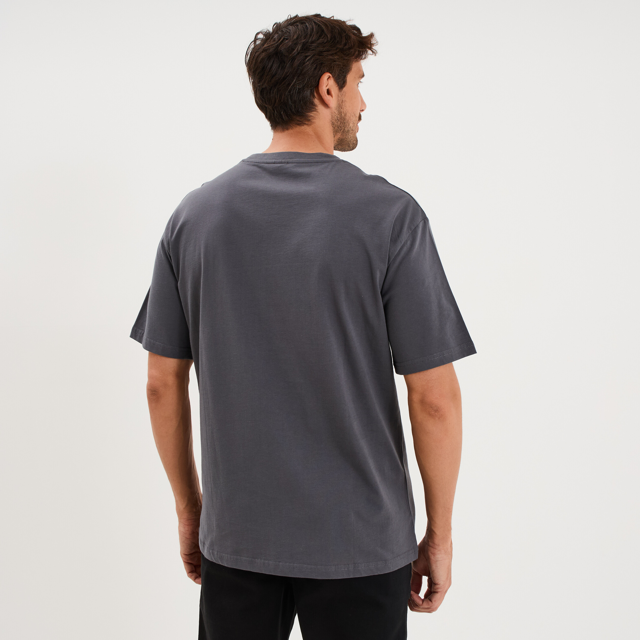 T-shirt manches courtes Spider-Man gris fonc&eacute; homme