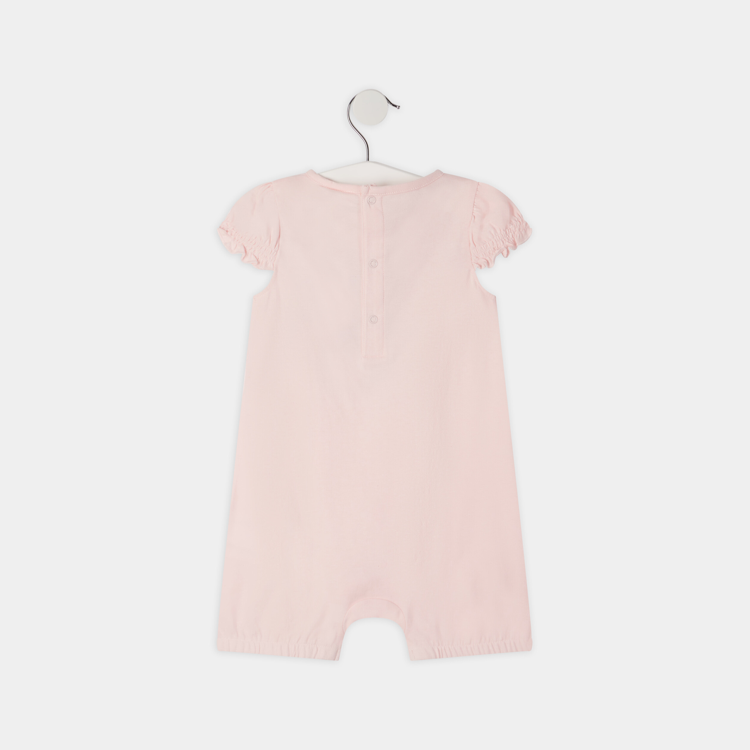 combinaison minnie rose clair bebef Combinaison Minnie rose clair bébé fille