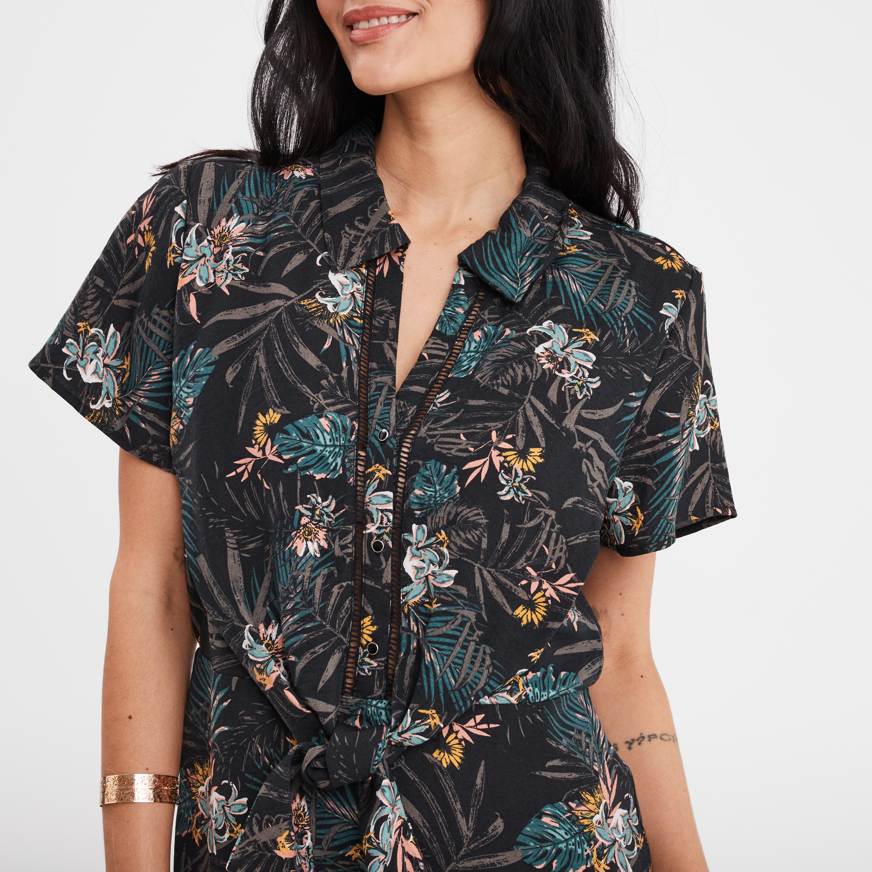 robe courte taille effet noue noir femme Robe courte taille effet noué noir femme