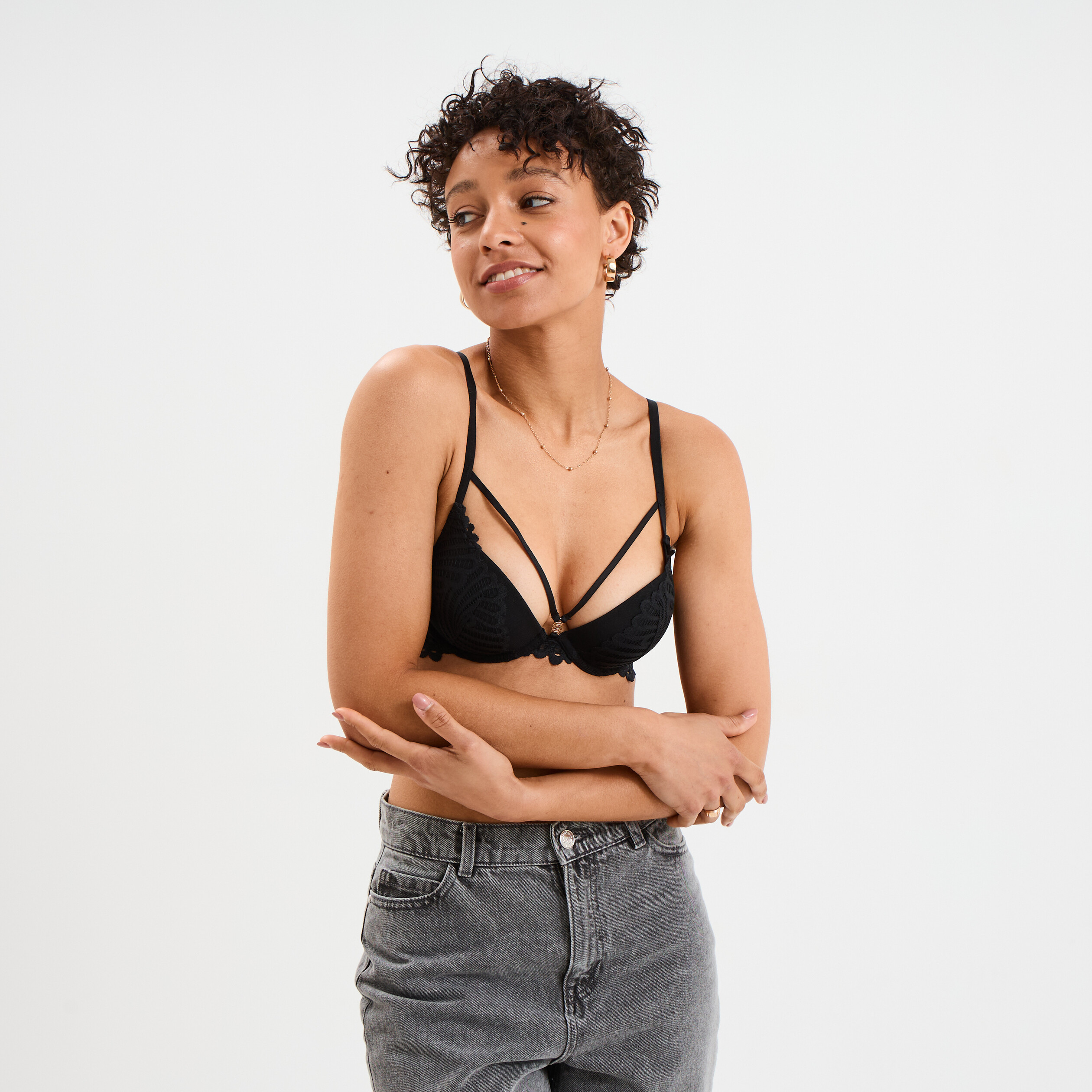 soutien gorge maxi push up noir femme Soutien-gorge maxi push-up noir femme