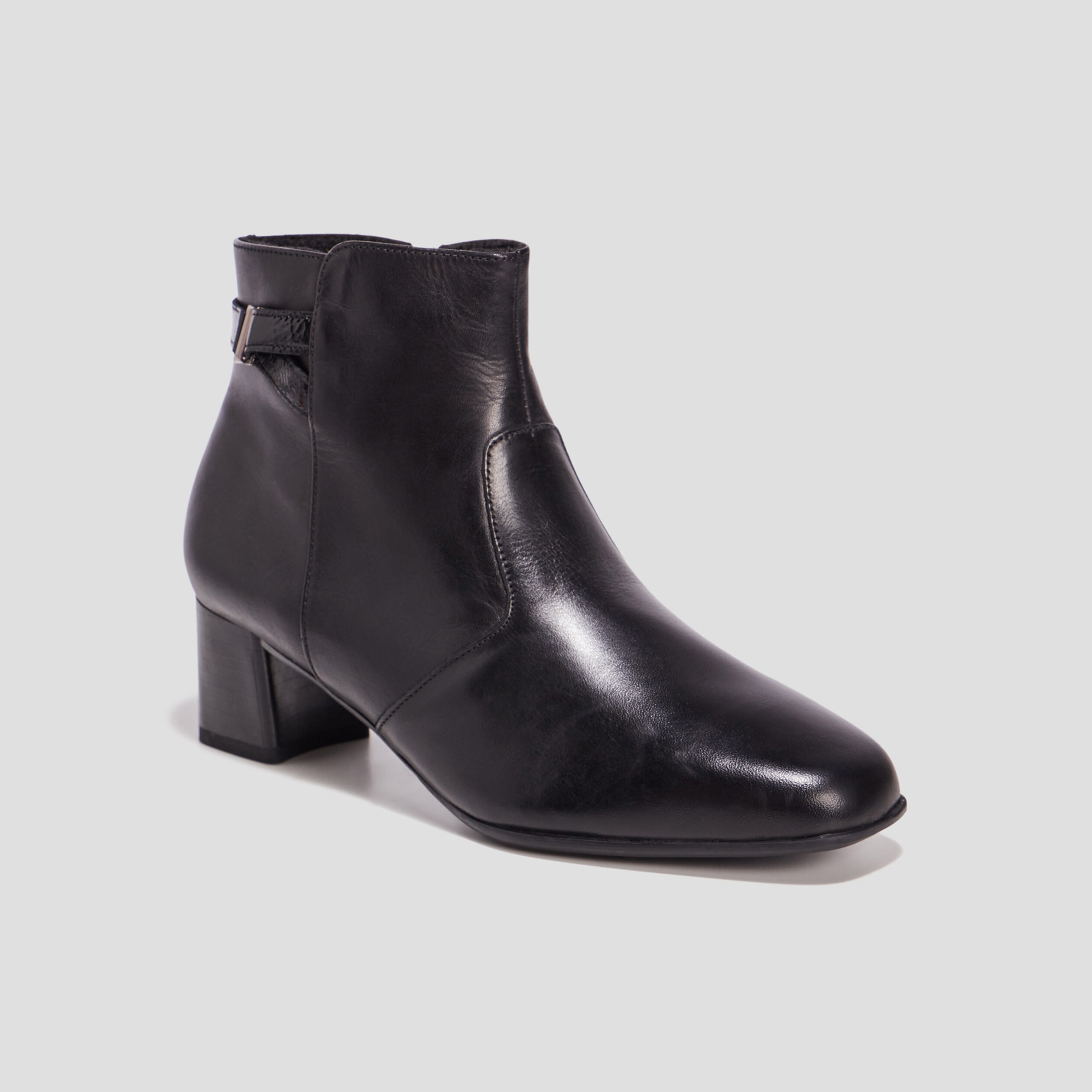 bottines a talons noir femme Bottines à talons noir femme