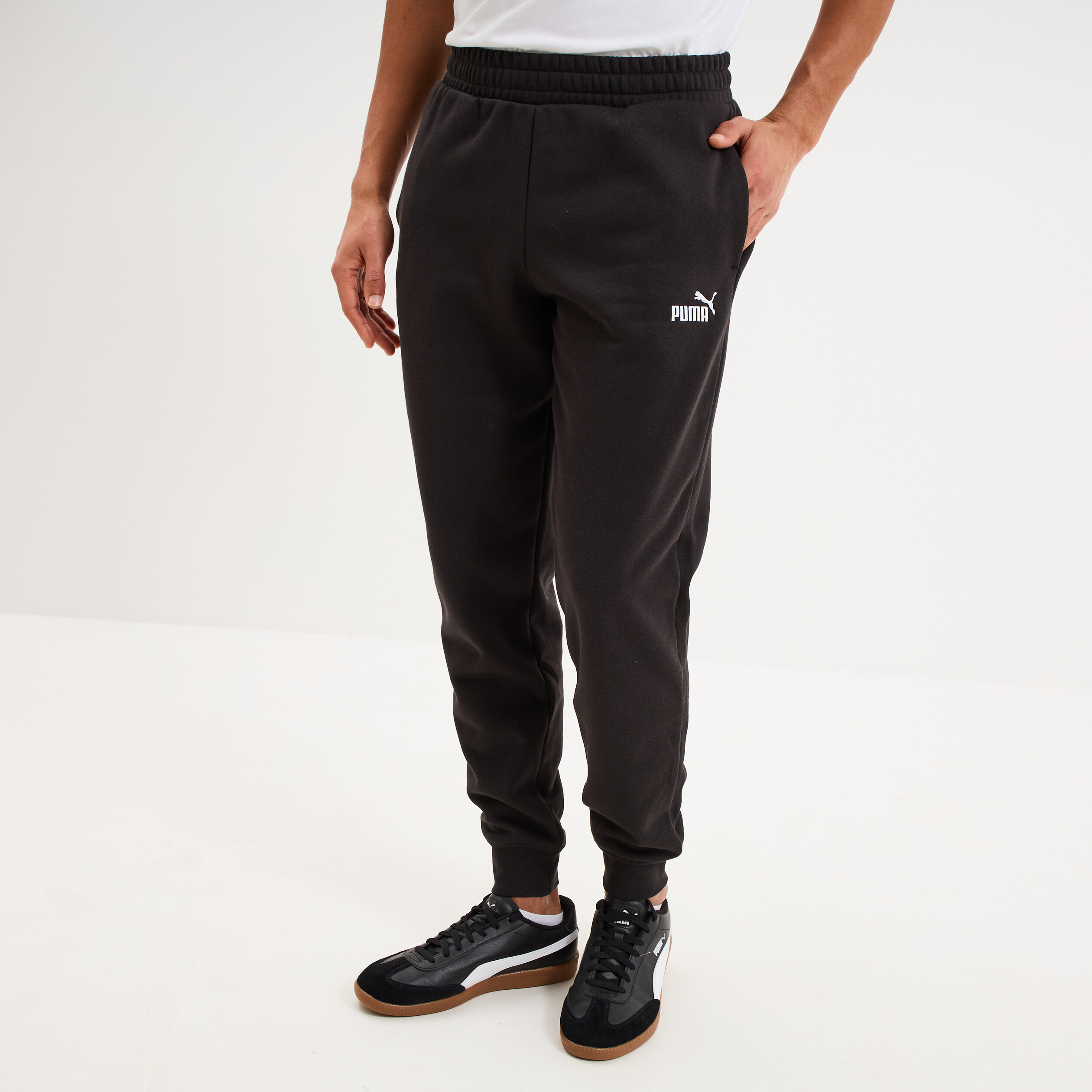 Pantalon de jogging droit Puma noir homme