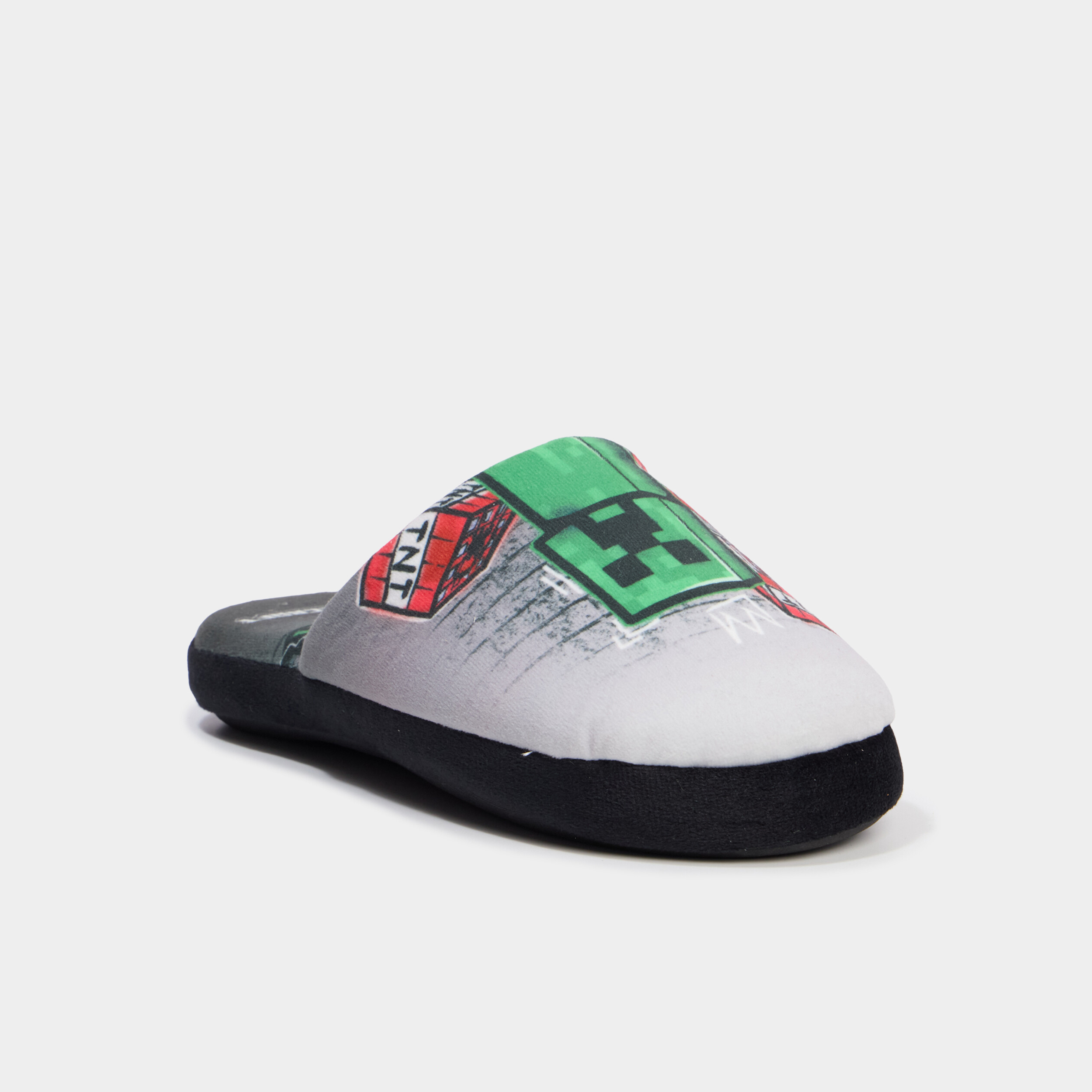 Chaussons mules Minecraft multicolore gar&ccedil;on