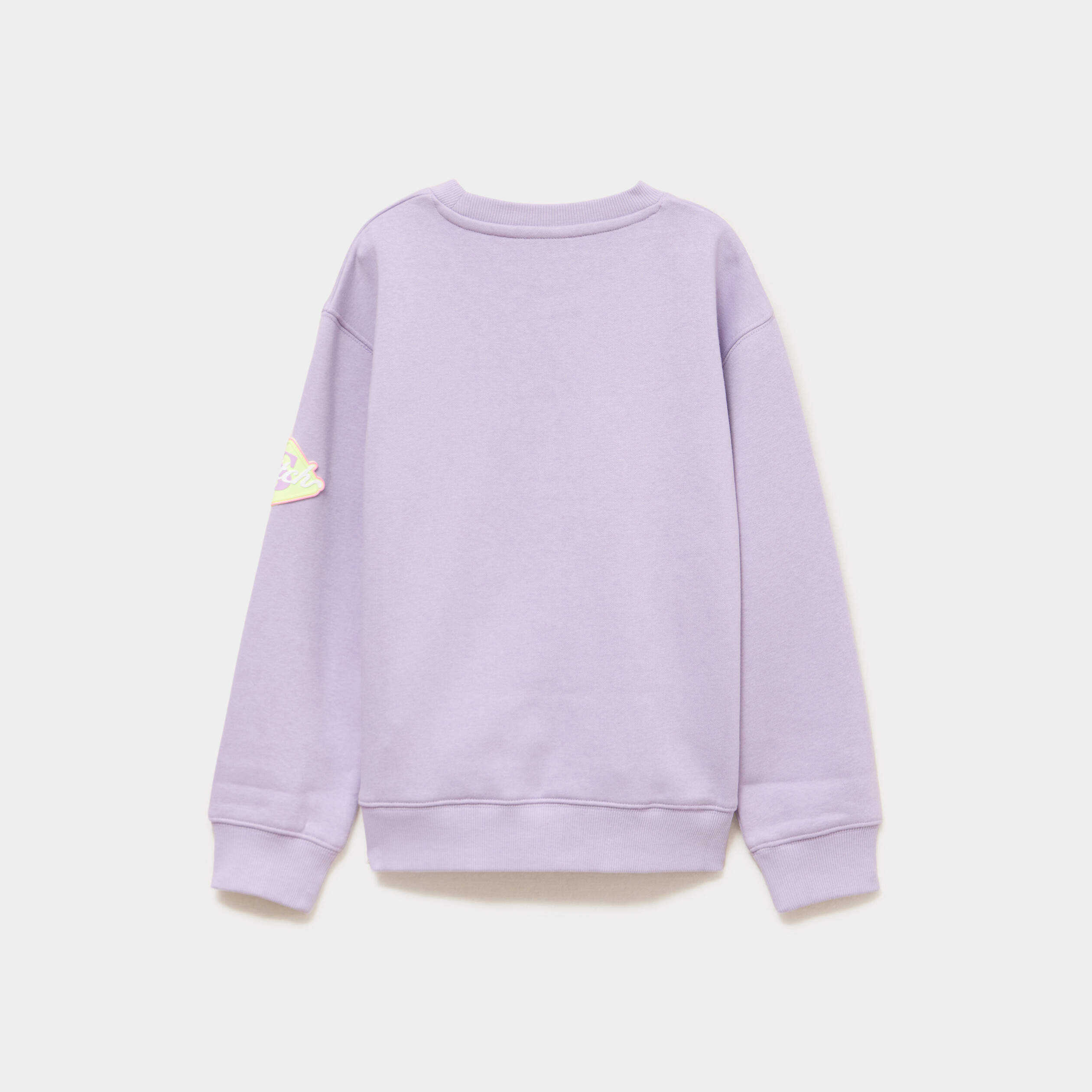 Sweat manches longues Stitch parme fille