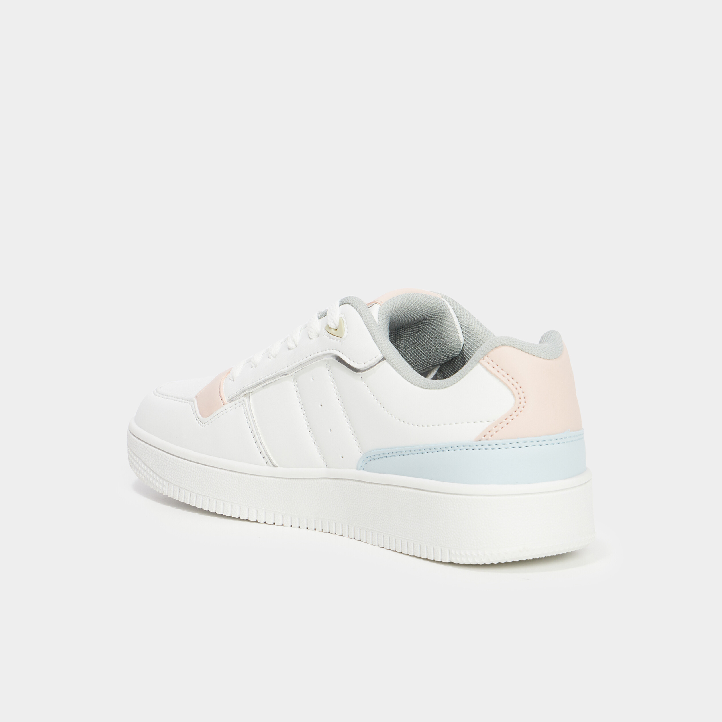 tennis basses semelle epaisse creeks multicolore femme Tennis basses semelle épaisse Creeks multicolore femme