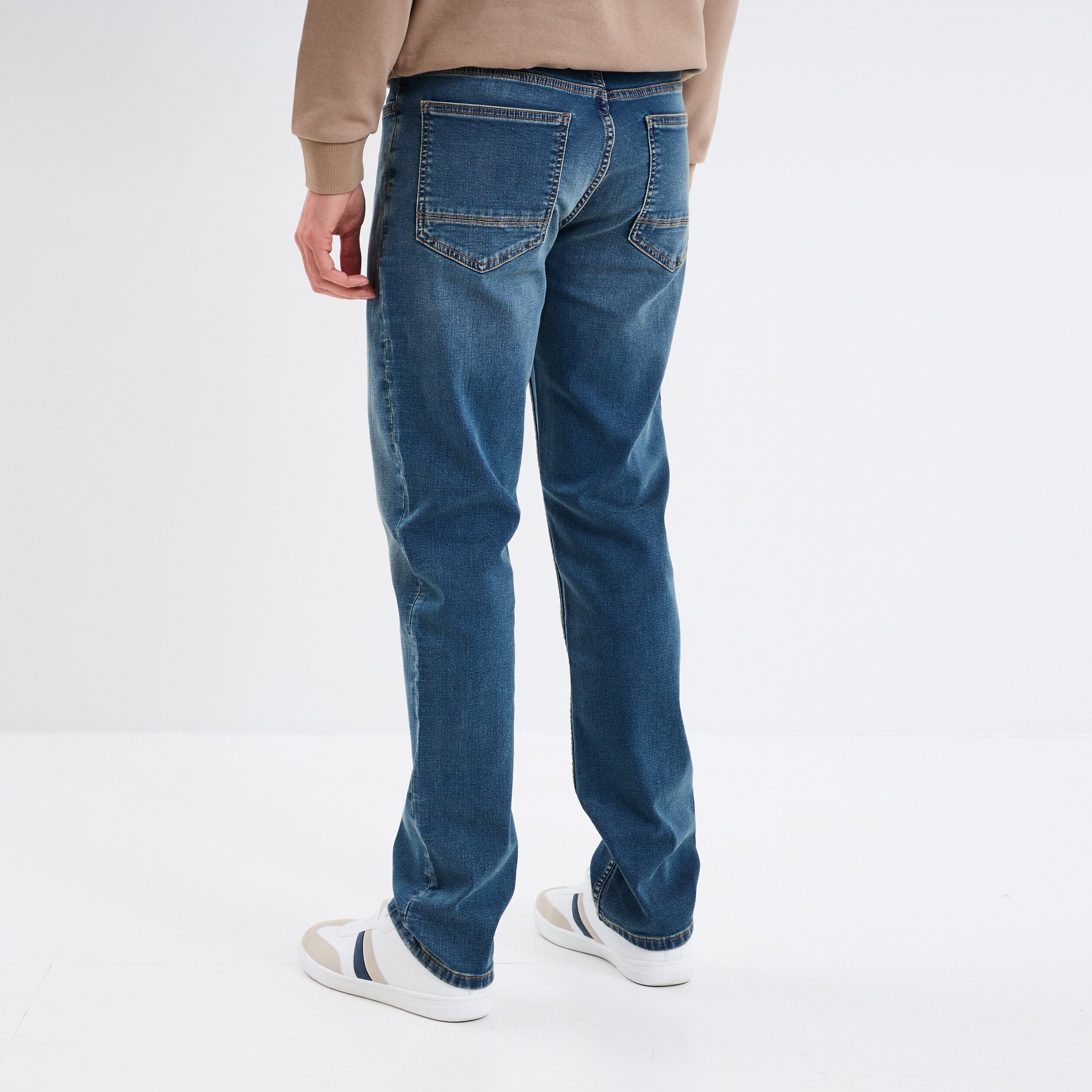 jean stretch coupe regular denim dirty homme Jean stretch coupe regular denim dirty homme
