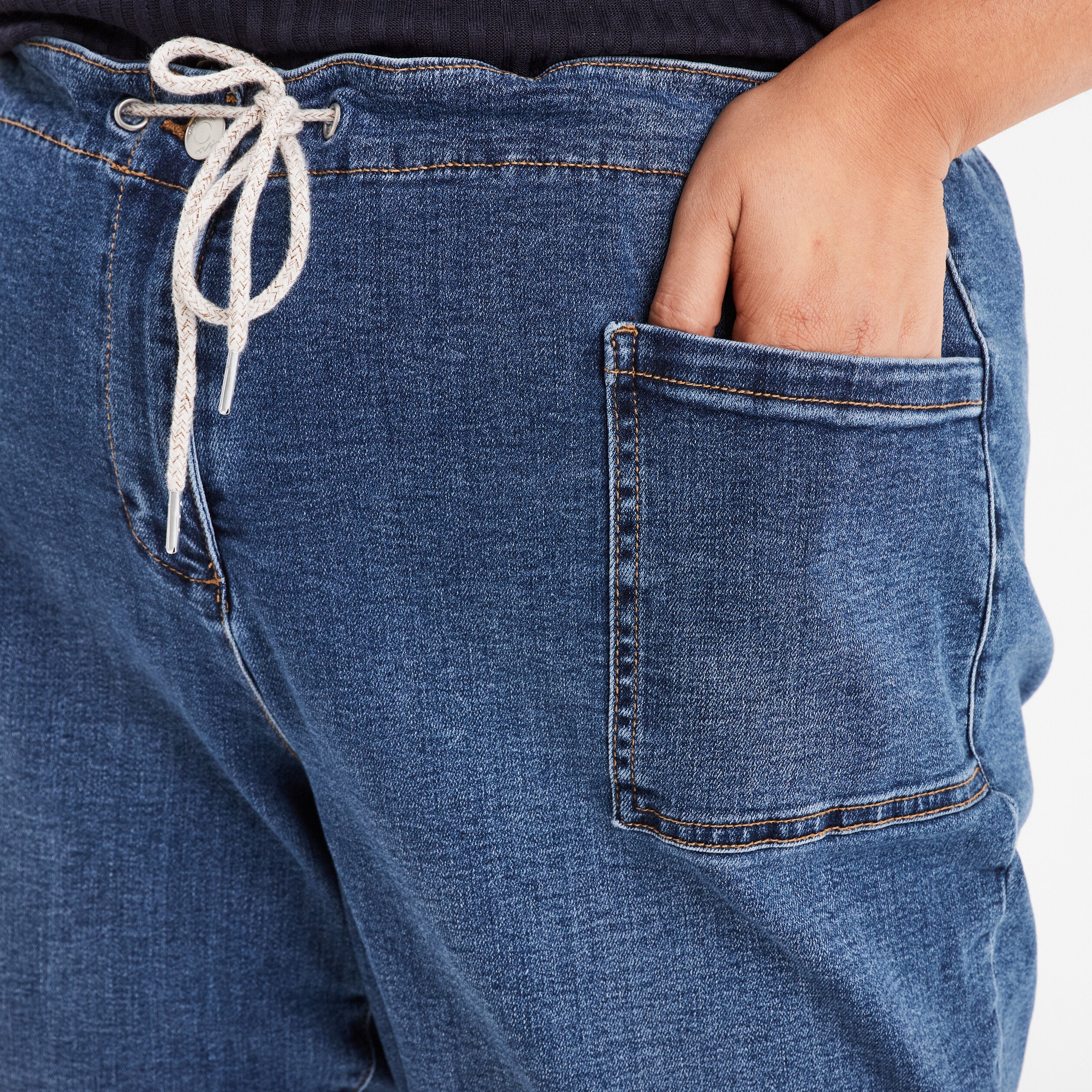 Jean straight taille haute best sale