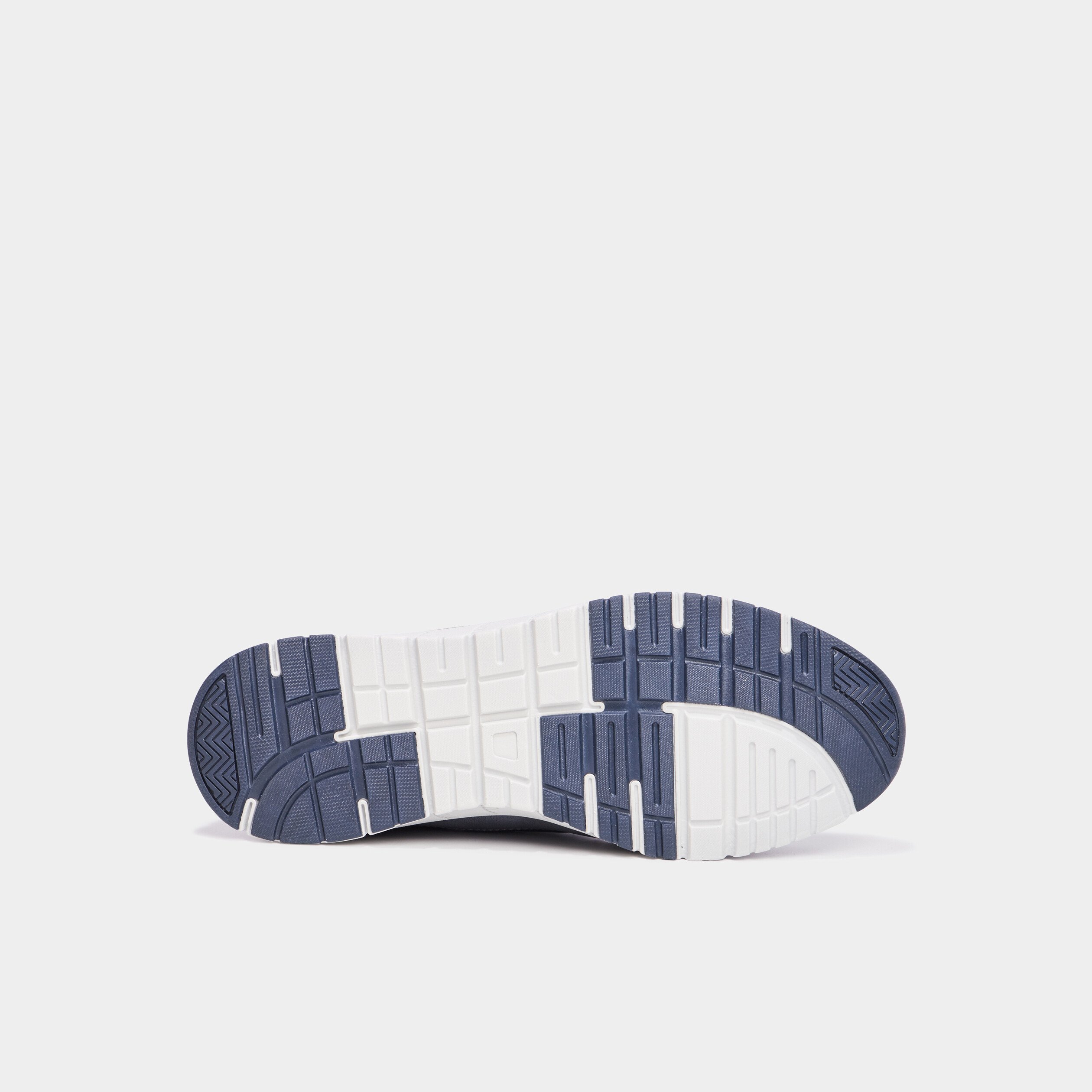 Chaussures bateau à scratchs bleu homme