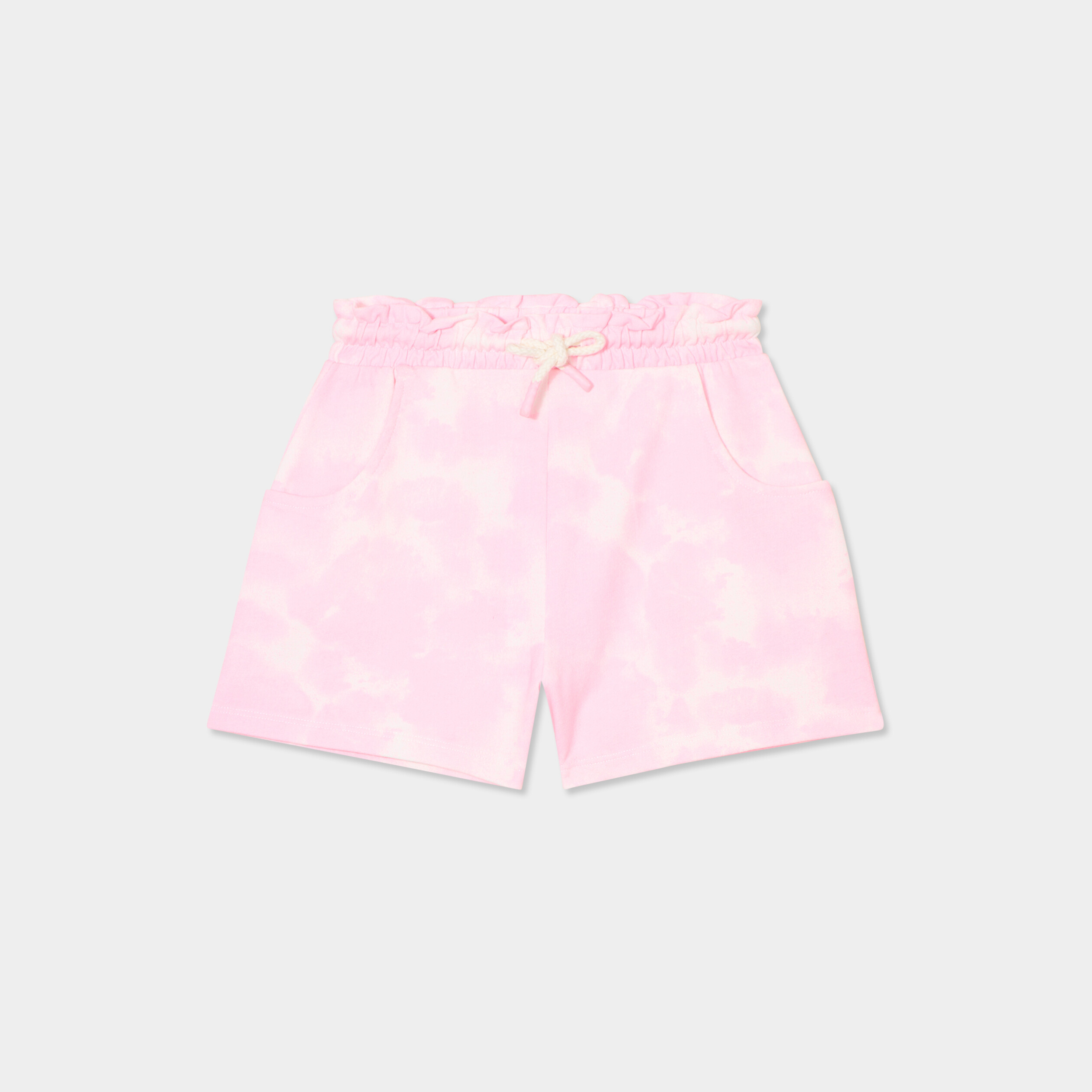 Short jogging slouchy rose fluo fille