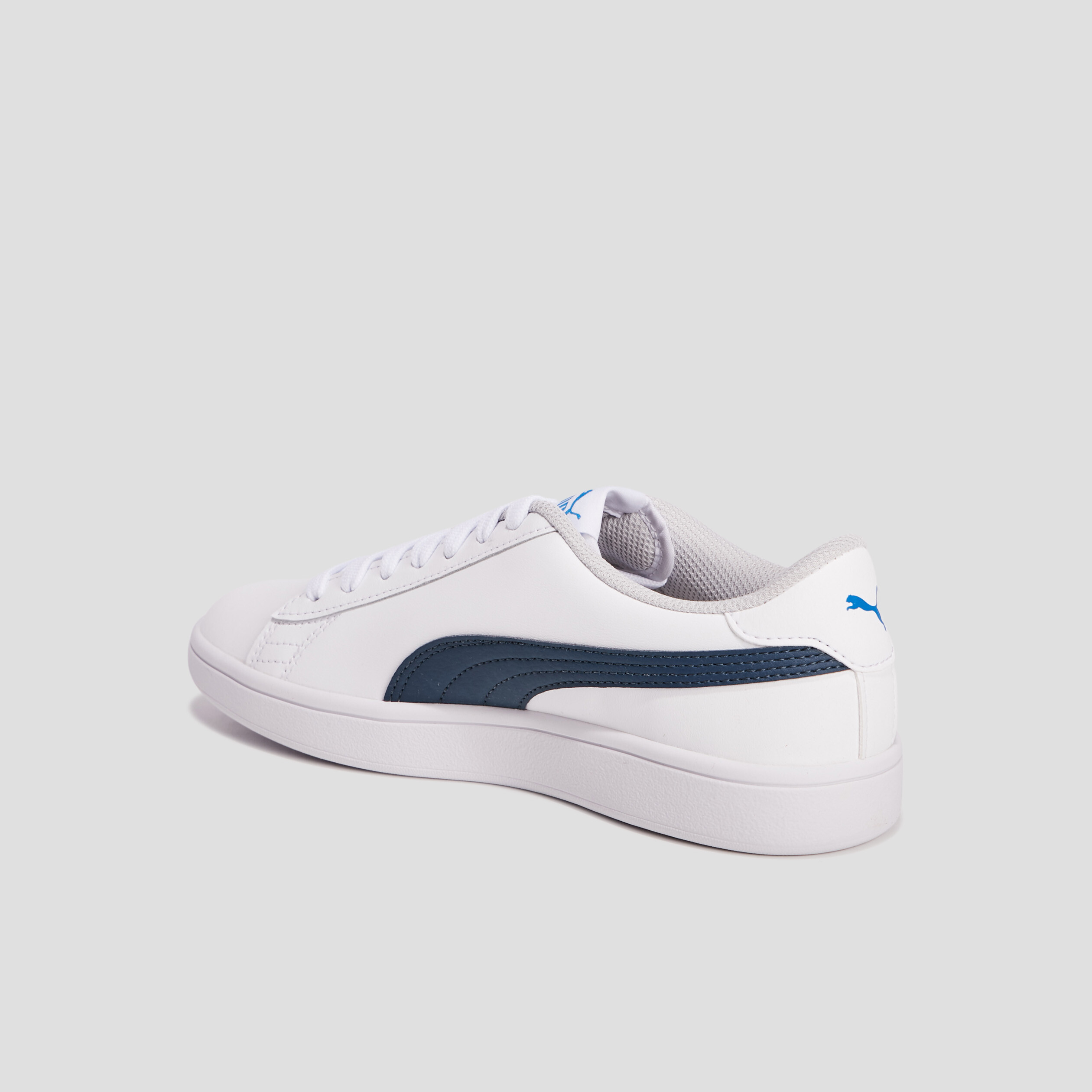 tennis a lacets puma courtflex blanc garcon Tennis à lacets Puma Courtflex blanc garçon