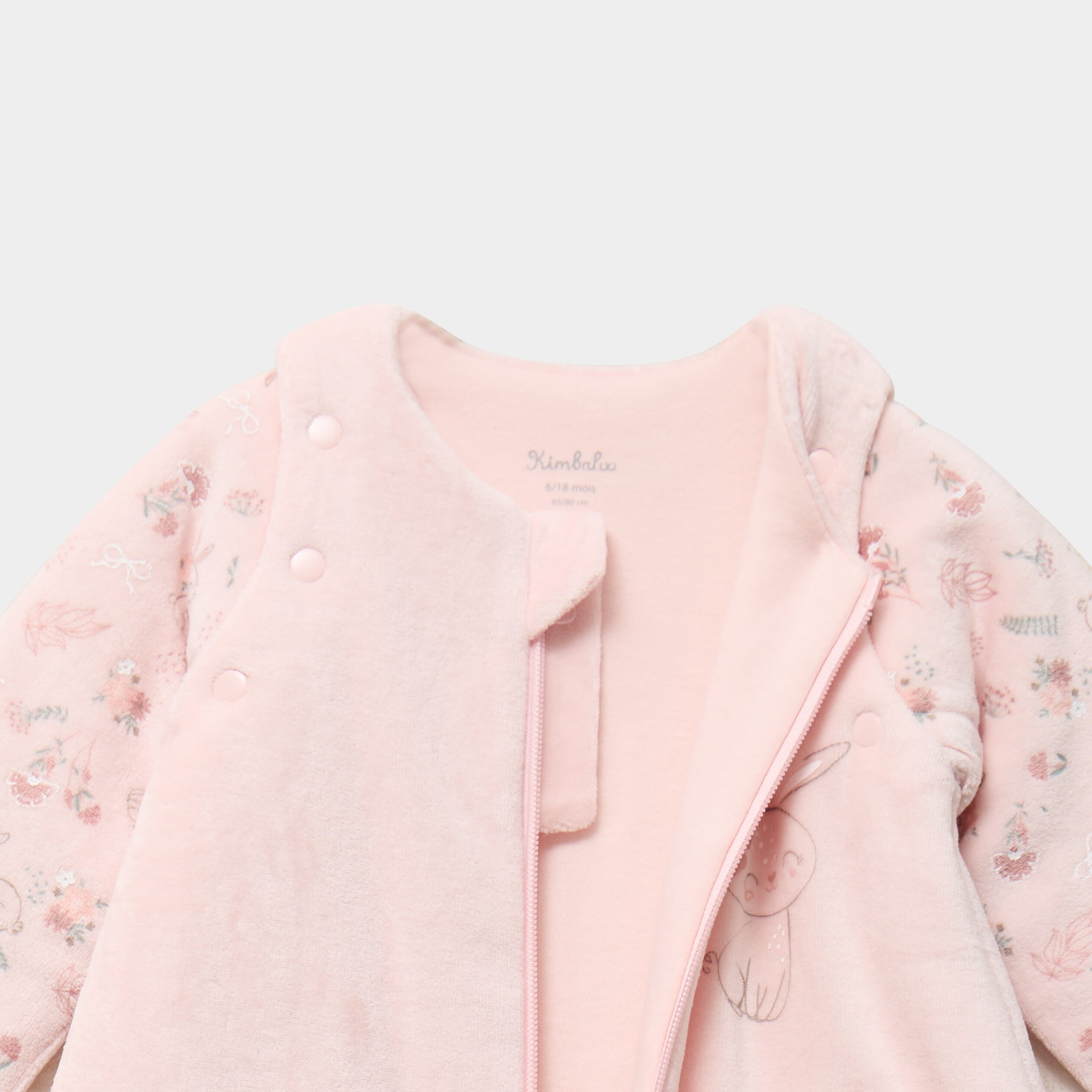 Gigoteuse manches amovibles TOG 3 rose clair b&eacute;b&eacute;