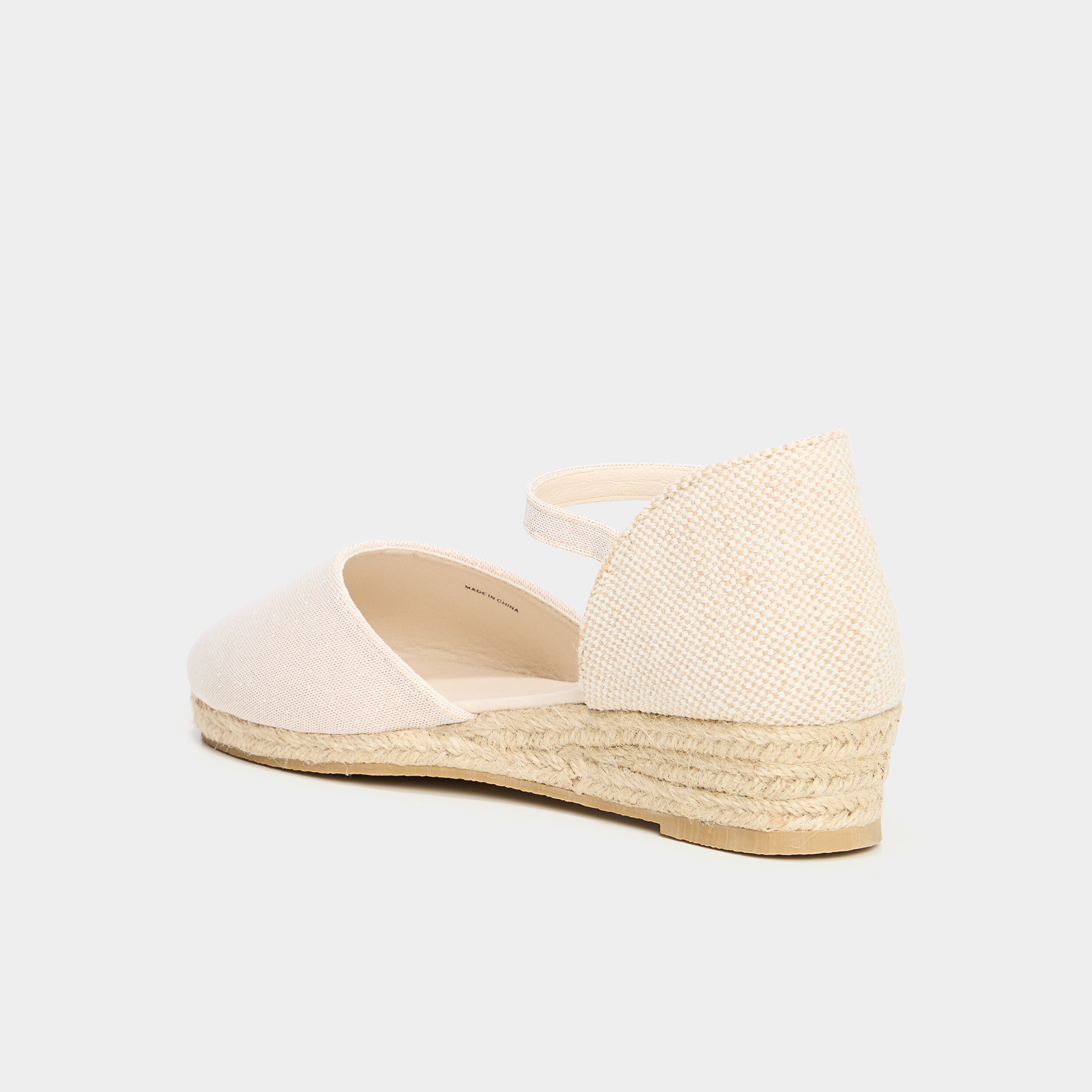 espadrilles talons compenses blanc fille Espadrilles talons compensés blanc fille