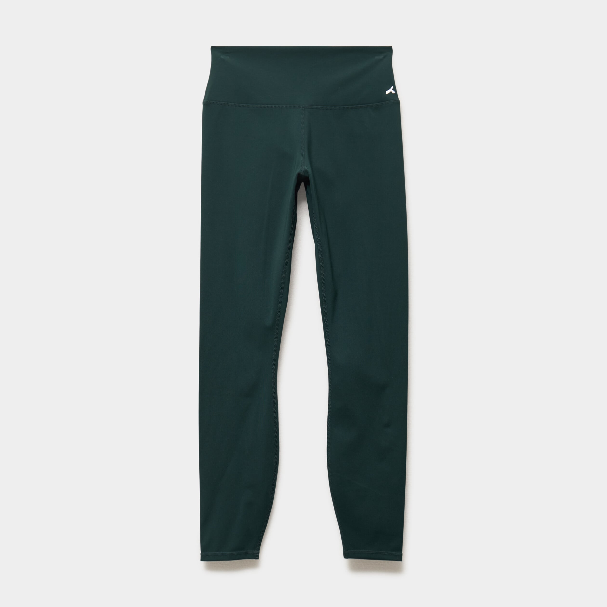 Legging de sport gainant taille haute vert fonc&eacute; femme