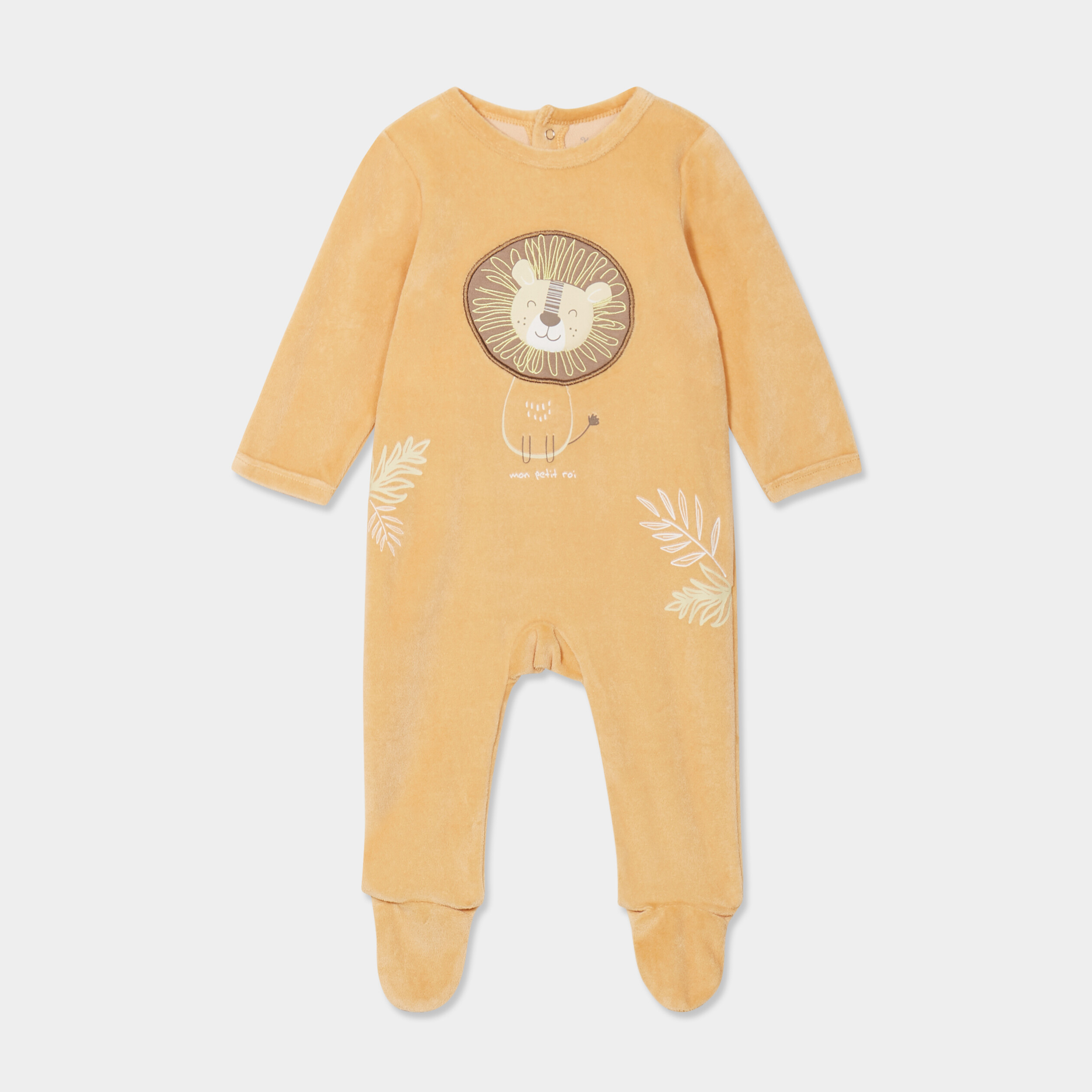 Pyjama Bébé Petit Bateau Sans Pieds - 100% Coton, Manches Longues, Mixte