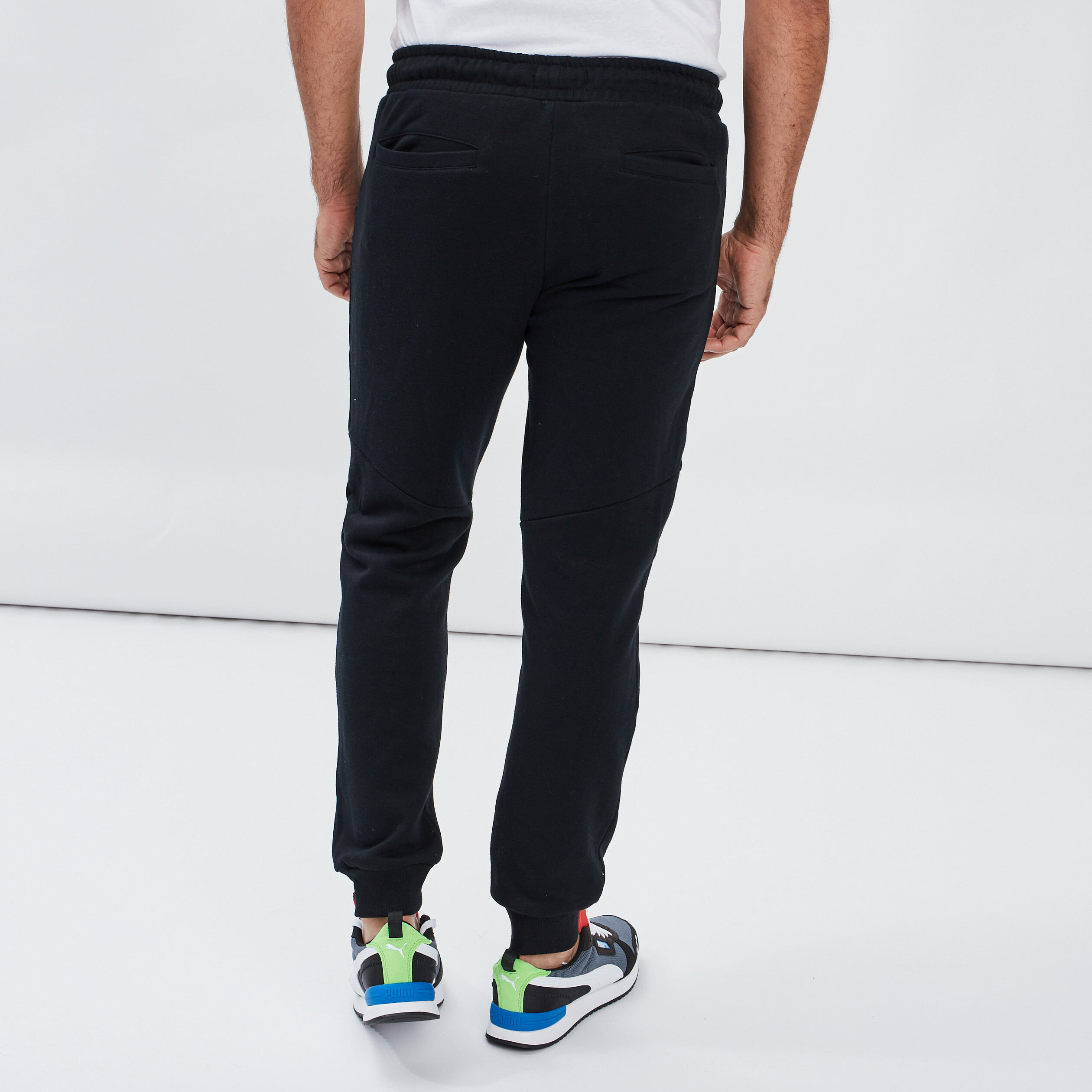 pantalon jogging droit noir homme Pantalon jogging droit noir homme
