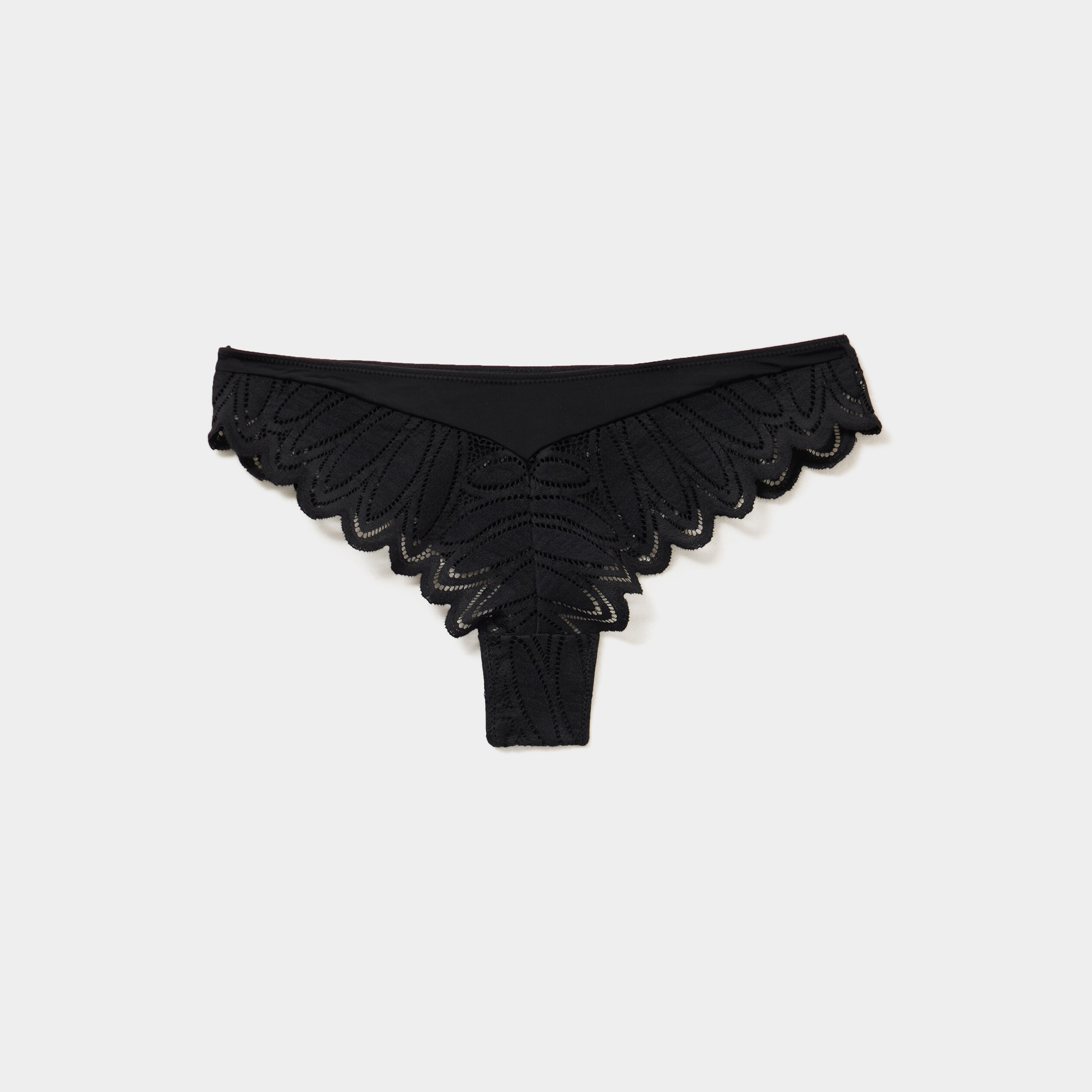 tanga avec dentelle noir femme Tanga avec dentelle noir femme