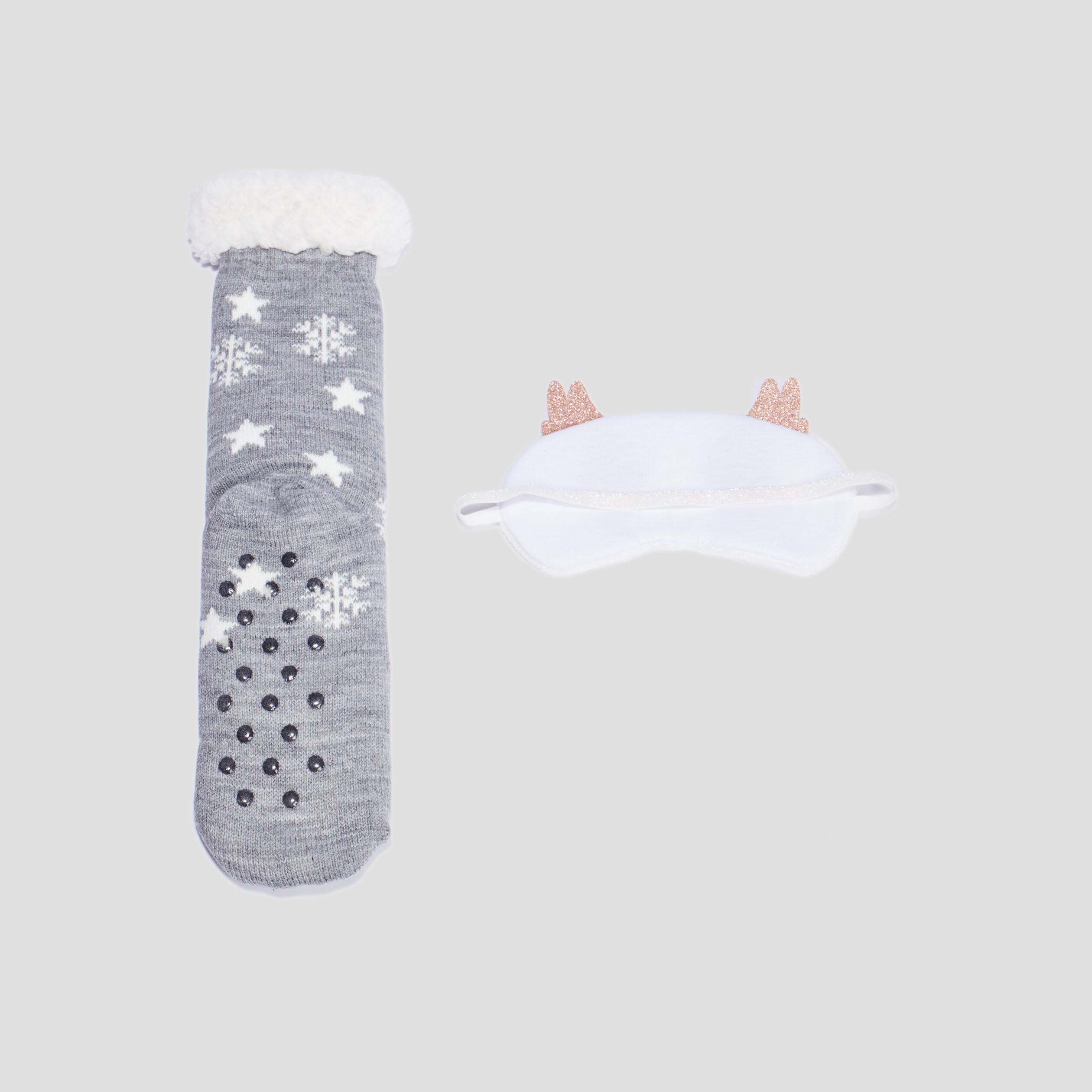 ensemble chaussettes et bandeau ivoire femme Ensemble chaussettes et bandeau ivoire femme