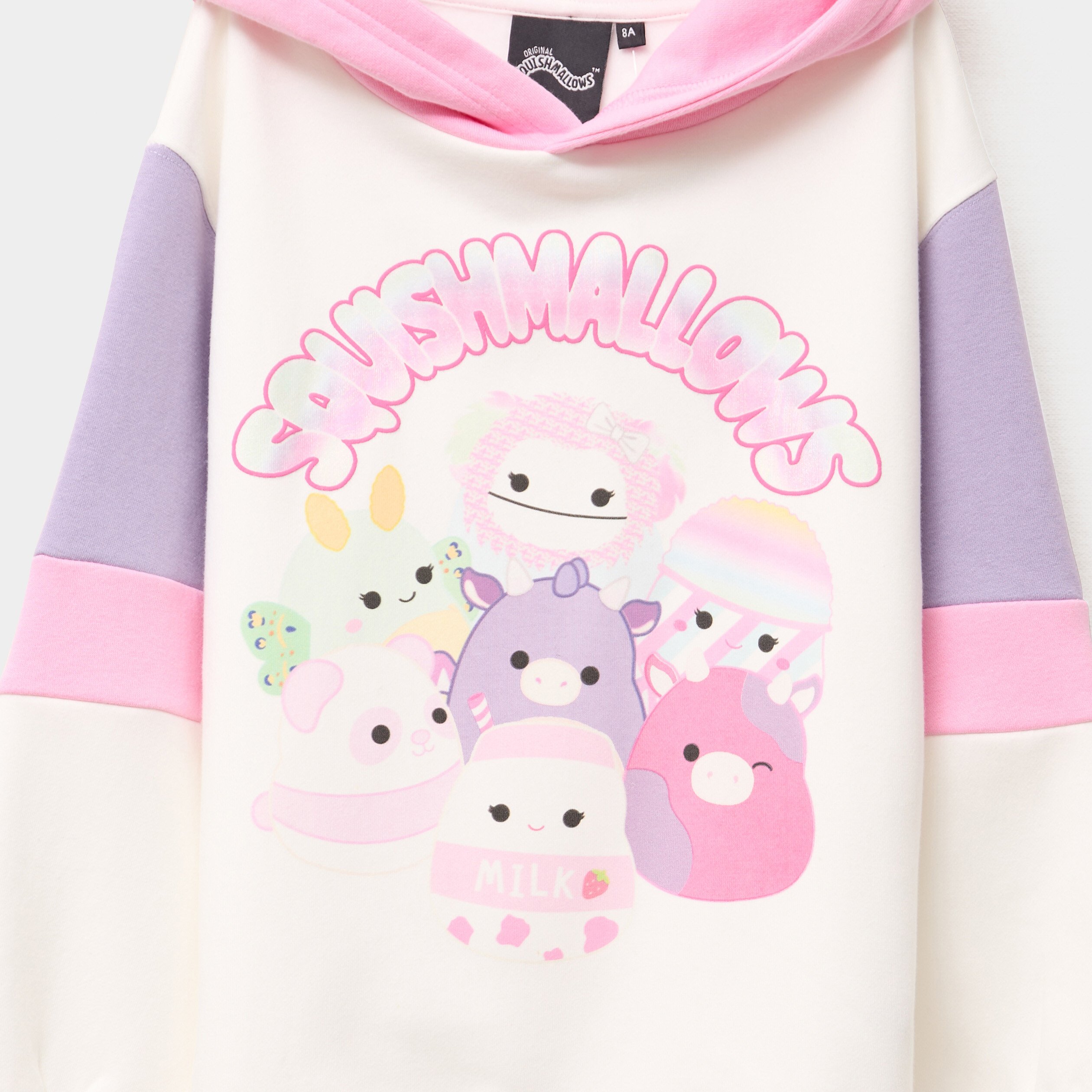sweat oversize hoodie squishmallow multicolore fille Sweat oversize hoodie Squishmallow multicolore fille