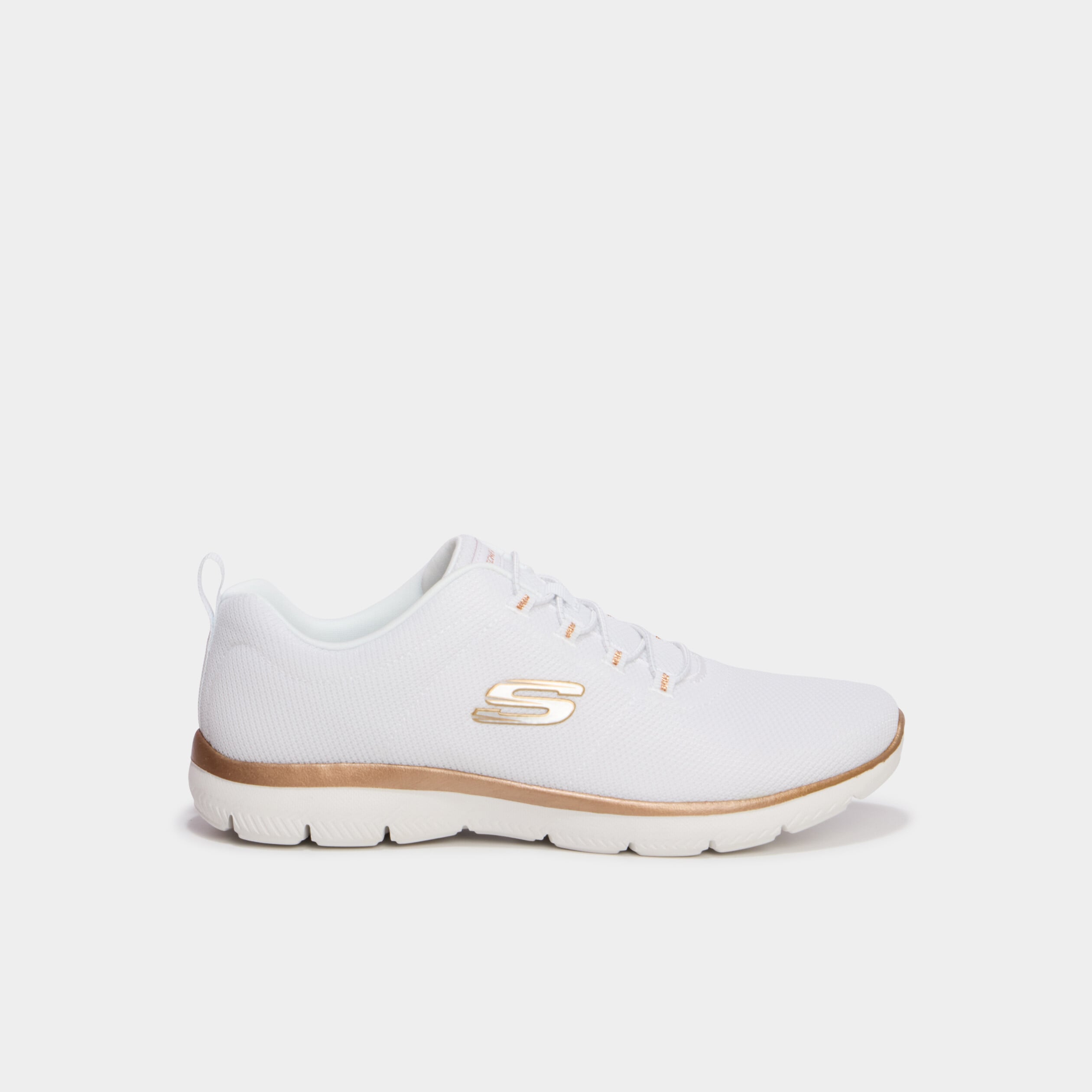 Baskets running Skechers Pure Genius blanc femme