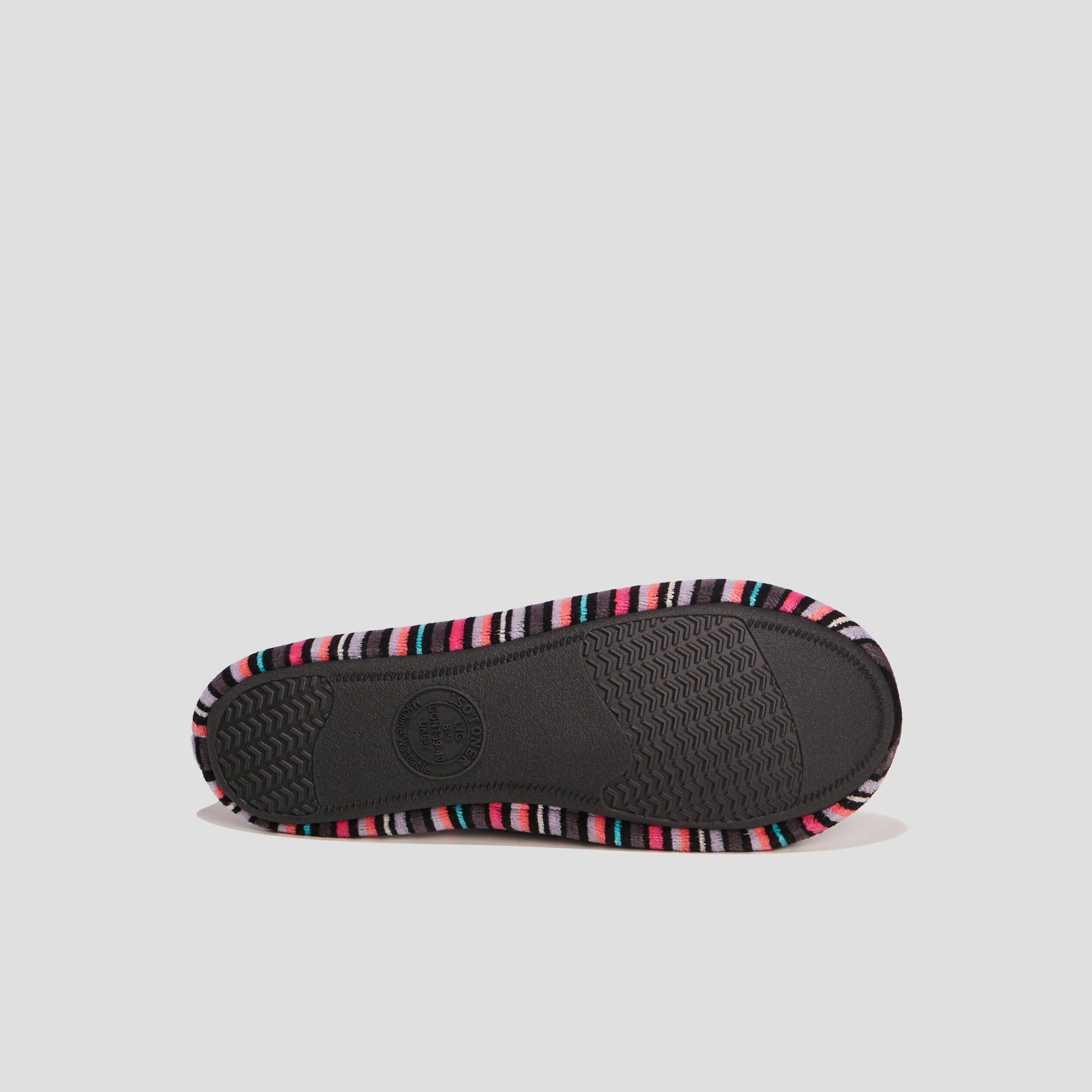 chaussons ballerines isotoner noir femme Chaussons ballerines Isotoner noir femme
