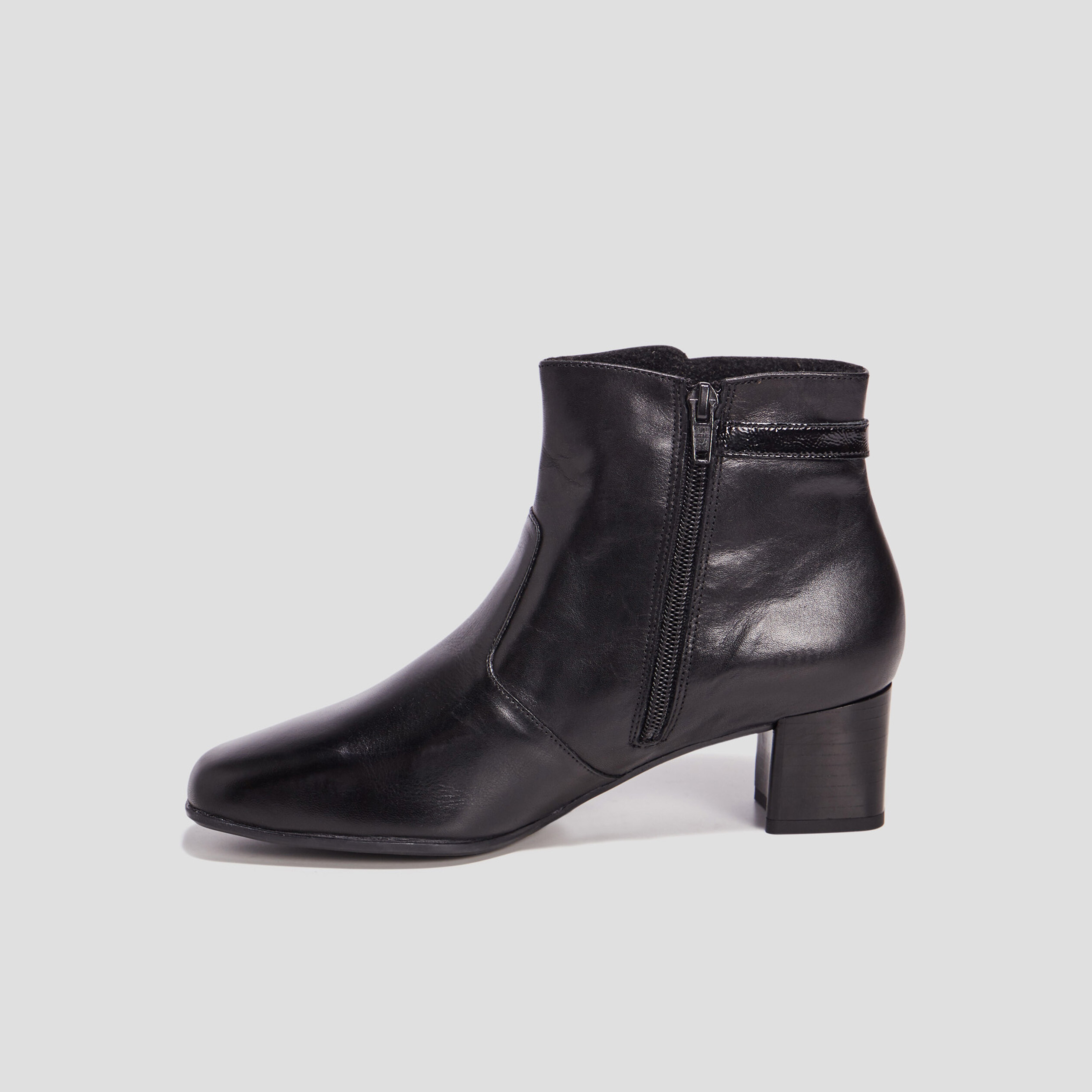 bottines a talons noir femme Bottines à talons noir femme