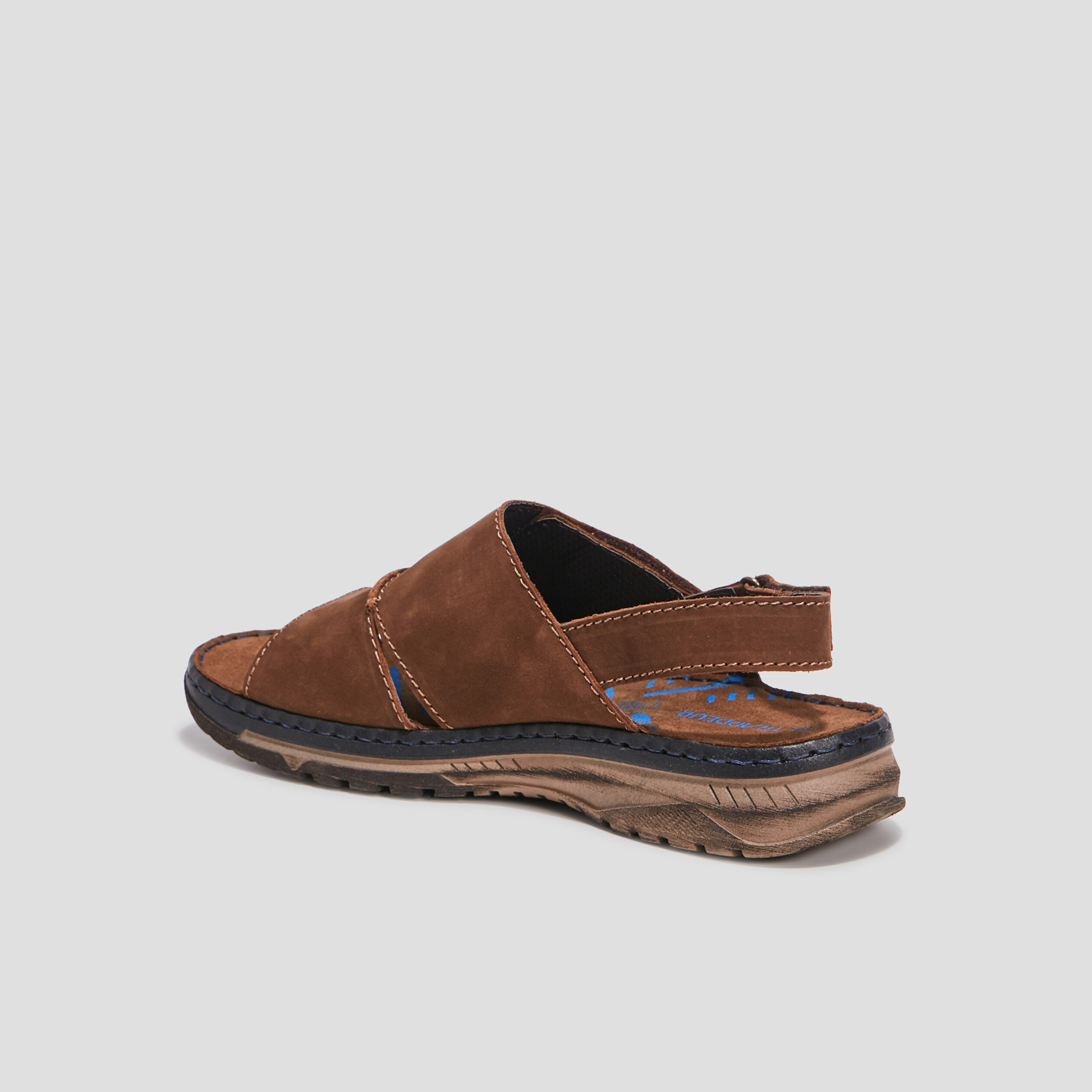 sandales en cuir trappeur marron homme Sandales en cuir Trappeur marron homme