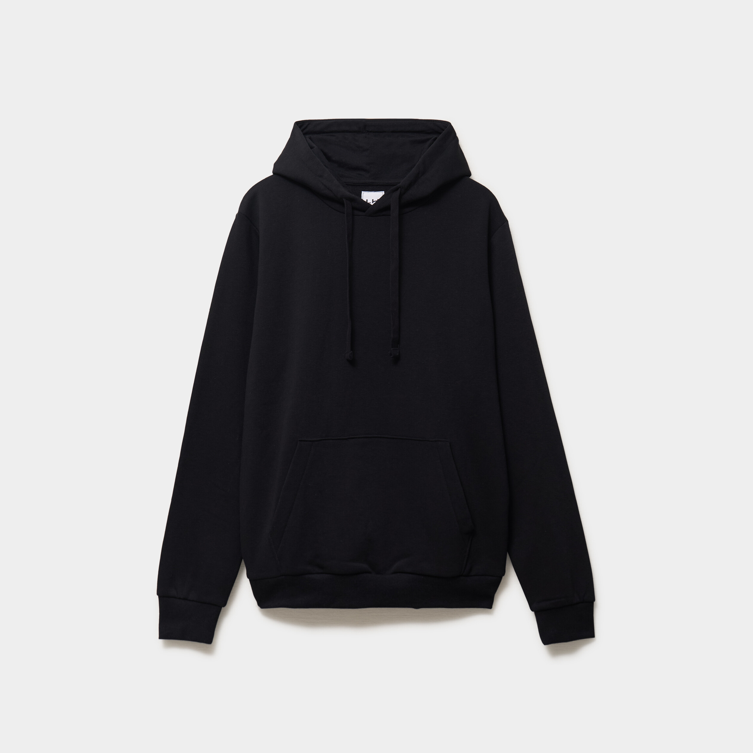 Sweat molleton &agrave; capuche hoodie noir homme