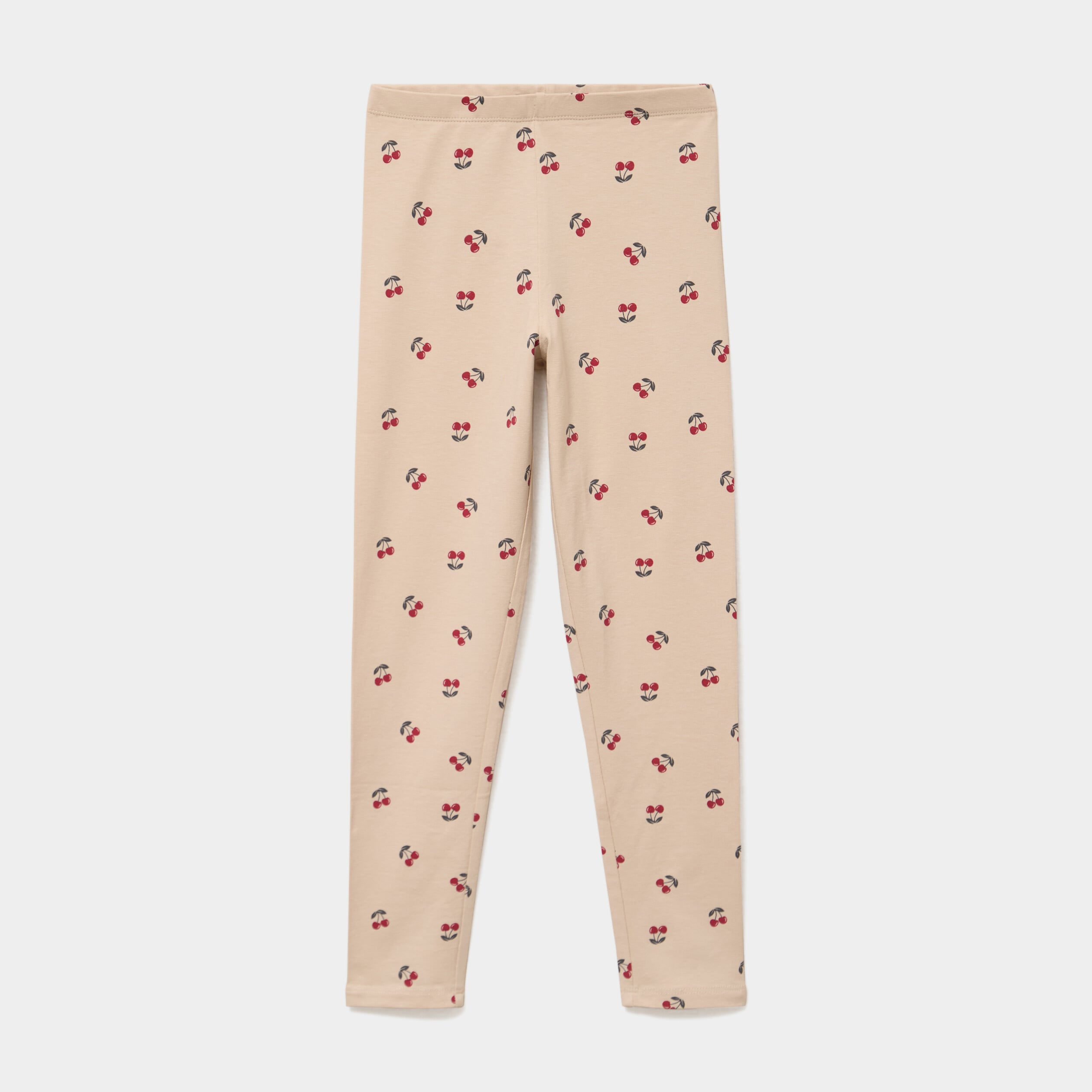 Legging taille &eacute;lastiqu&eacute;e coton ficelle fille