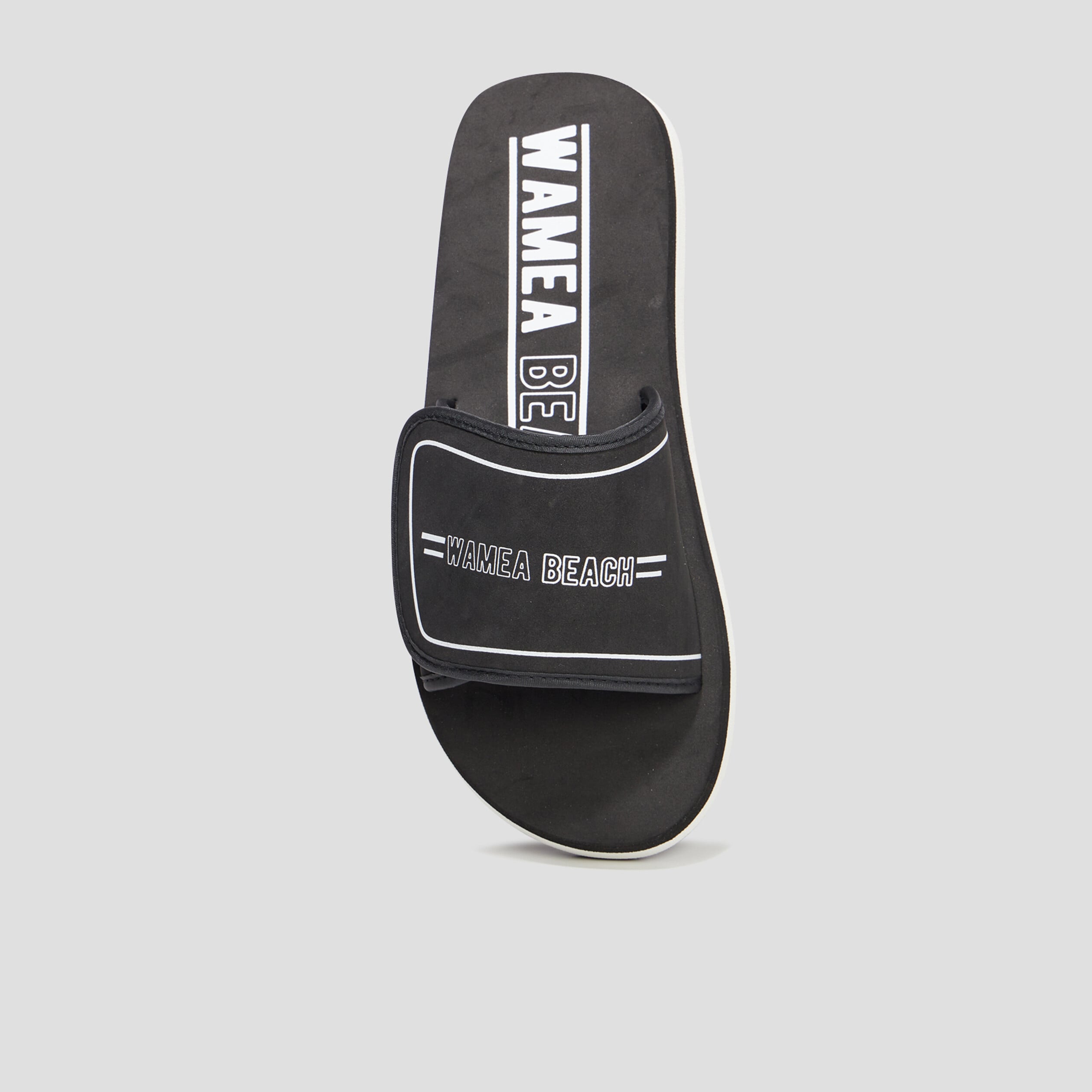 Mules &agrave; scratchs noir homme