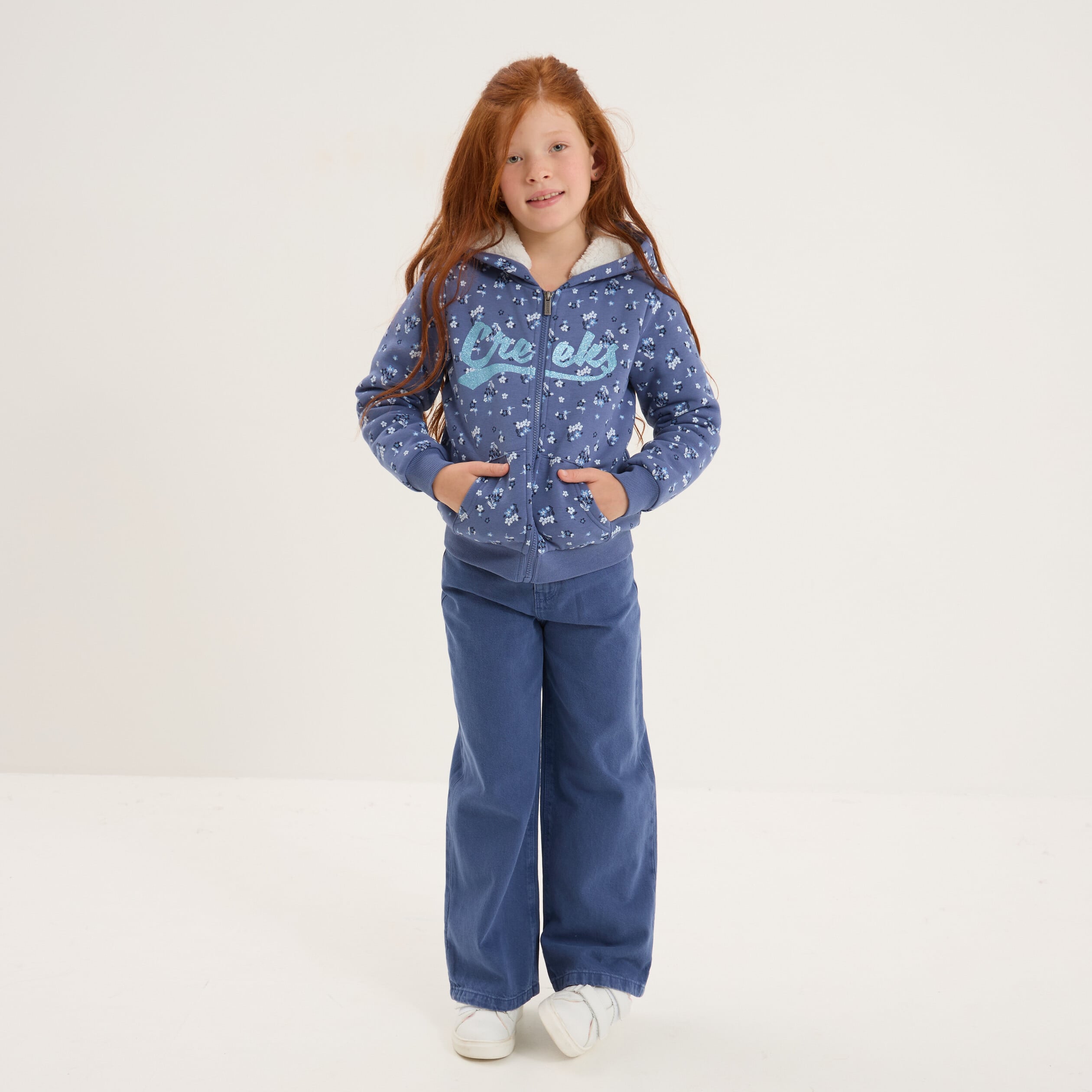 Juicy Couture Sweats à Capuche Fille Bleu Marine