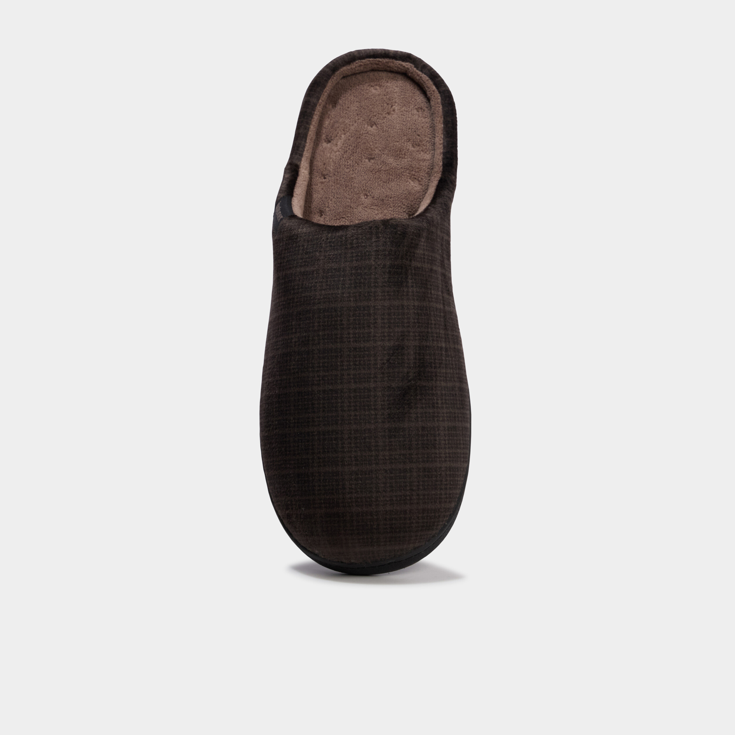 Chaussons mules Isotoner Ergonomie vert kaki homme