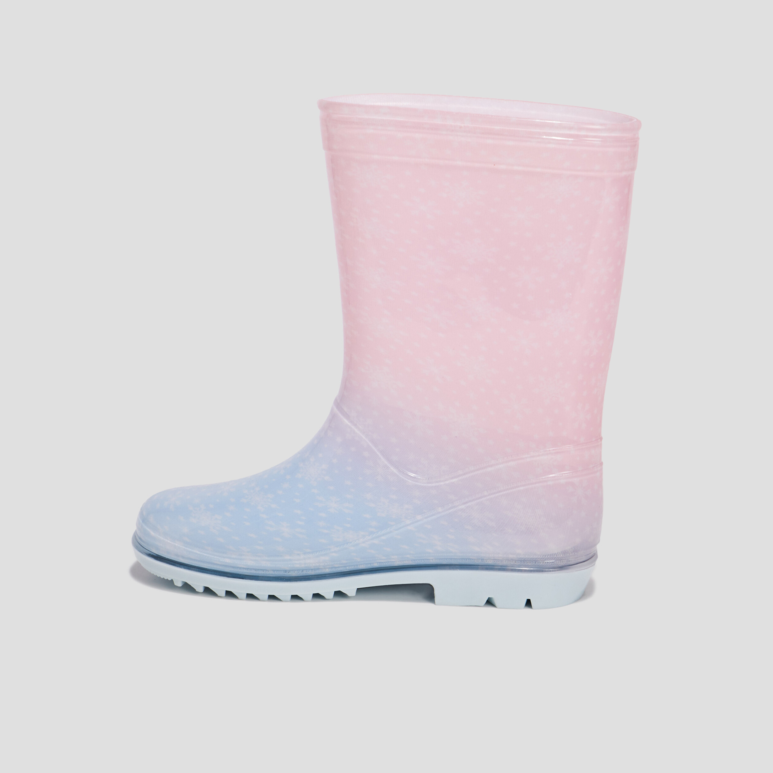 Bottes de pluie Reine des neiges multicolore fille