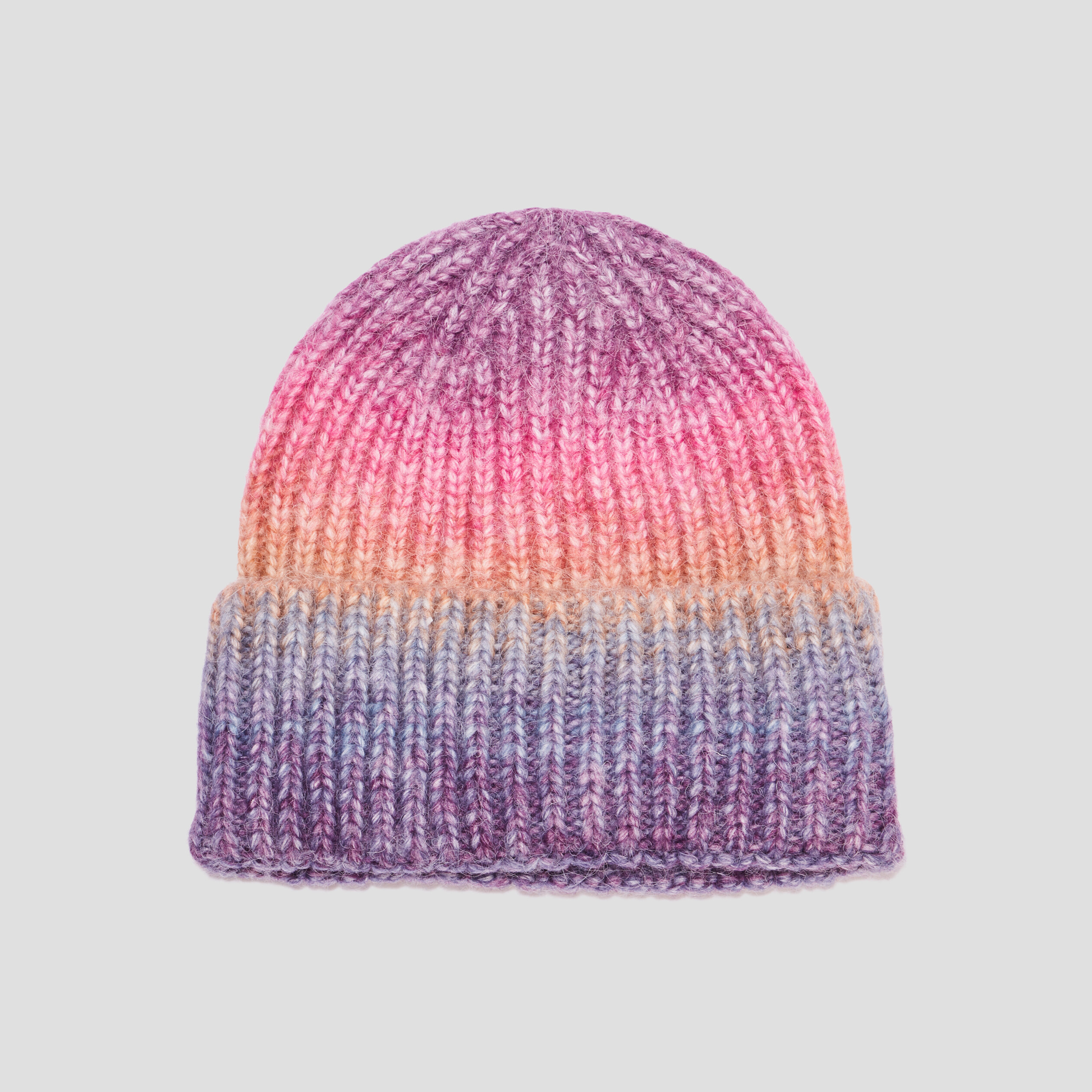 bonnet tricote multicolore femme Bonnet tricoté multicolore femme