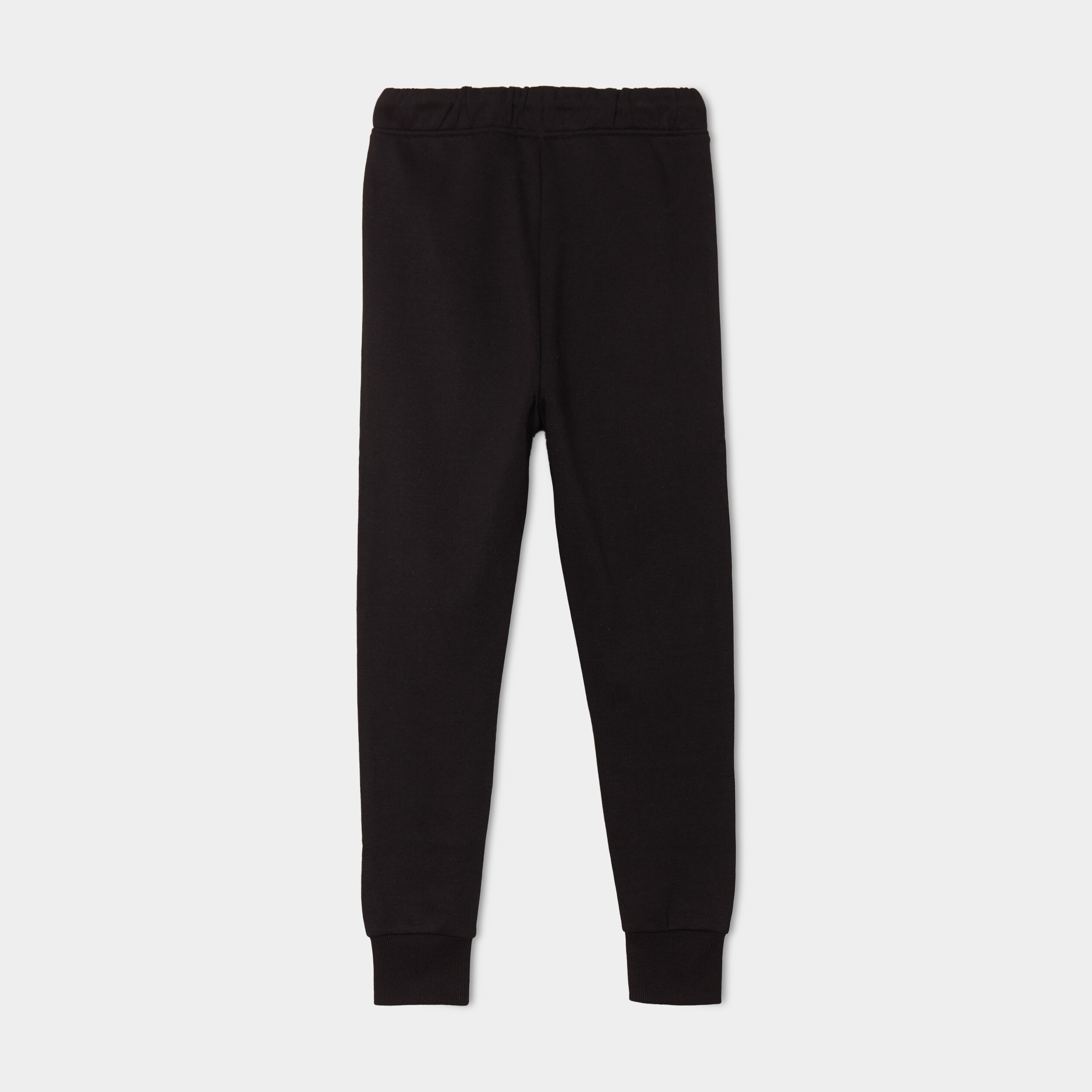 Pantalon de jogging molleton noir gar&ccedil;on