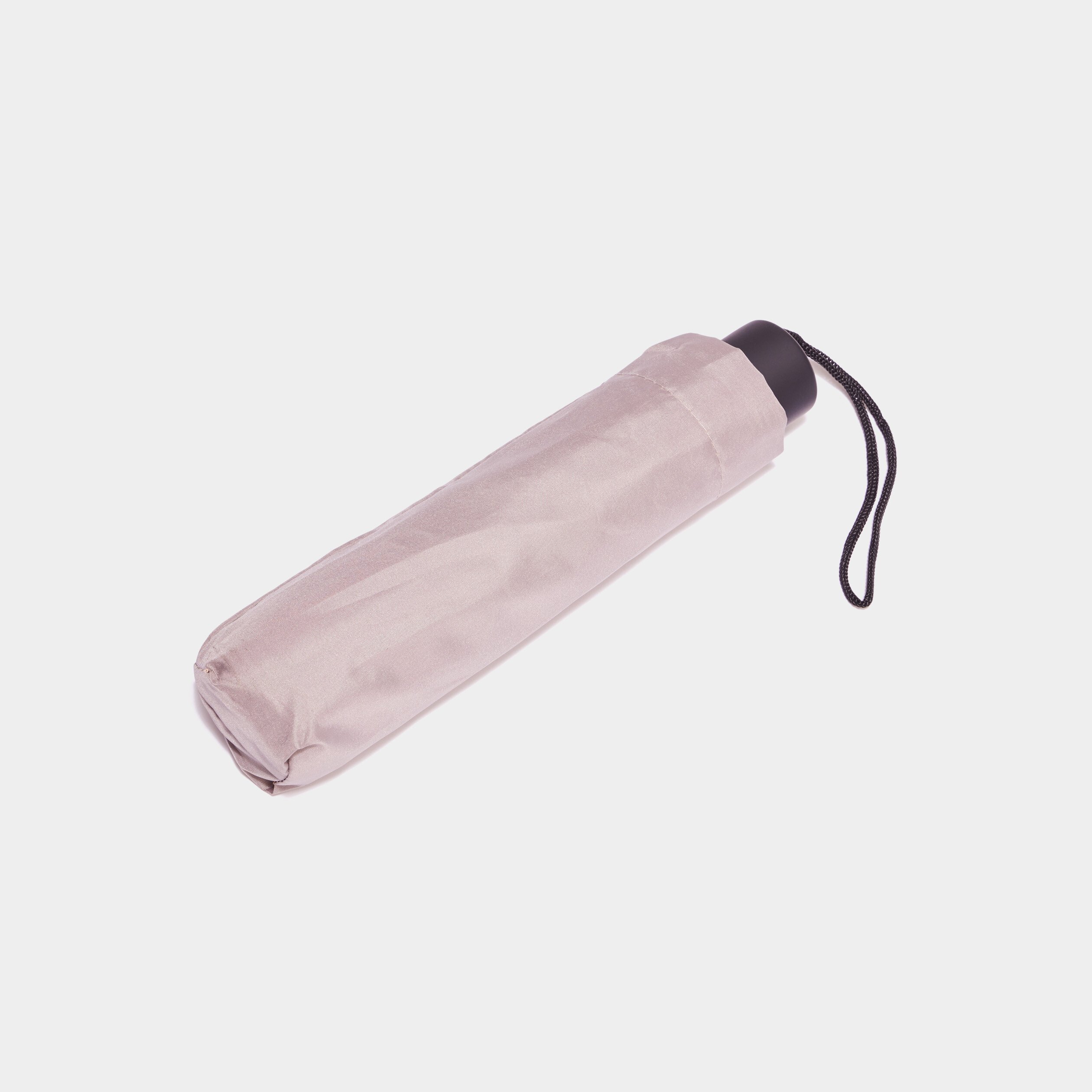 parapluie compact pliable taupe mixte Parapluie compact pliable taupe mixte