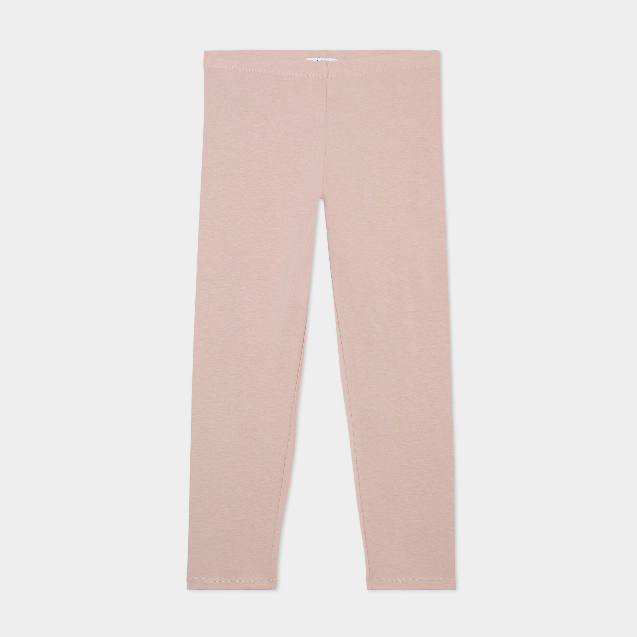 legging 78eme taille elastiquee marron clair femme Legging 7/8ème taille élastiquée marron clair femme
