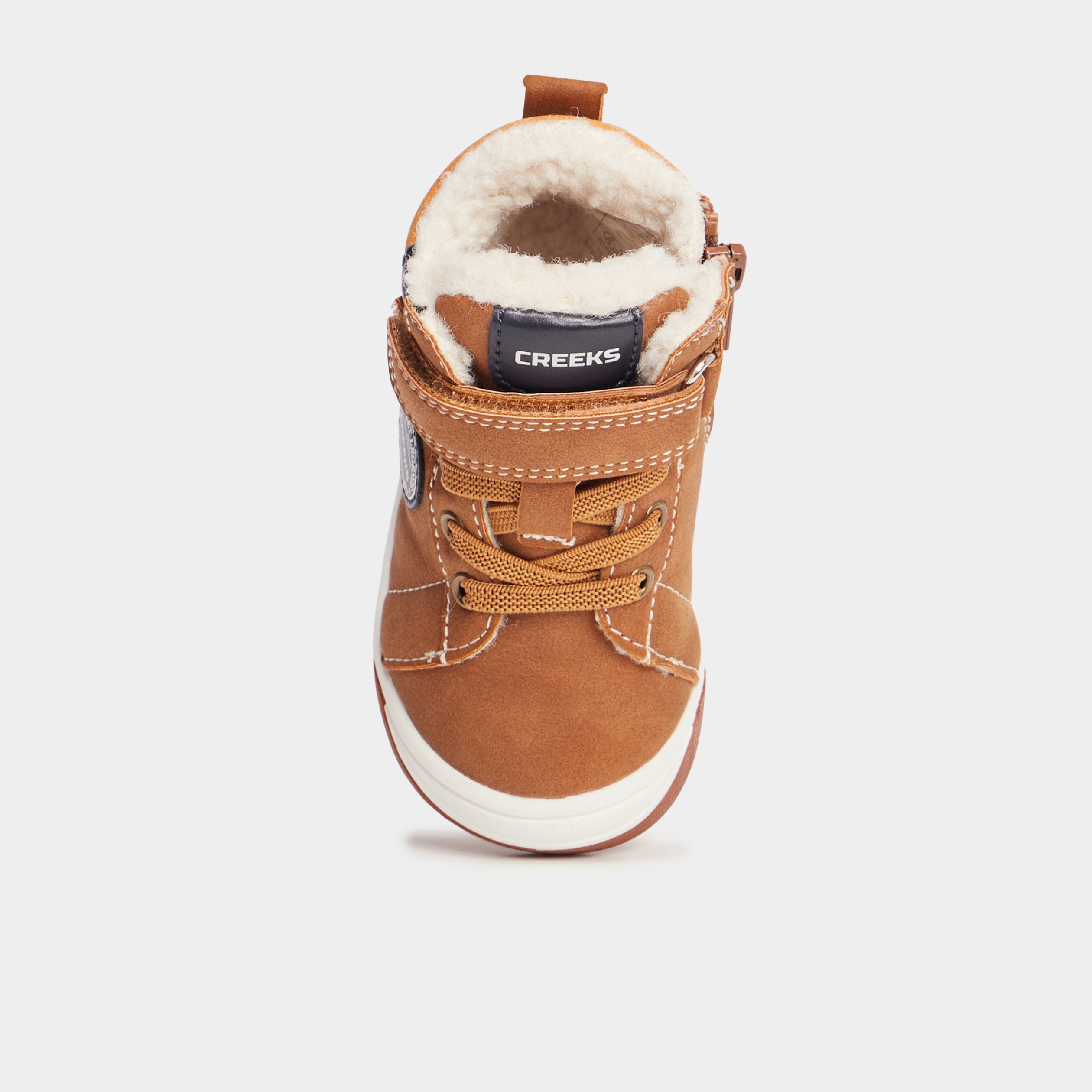 La Halle Baskets Montantes Bebe Baskets Montantes à Scratchs