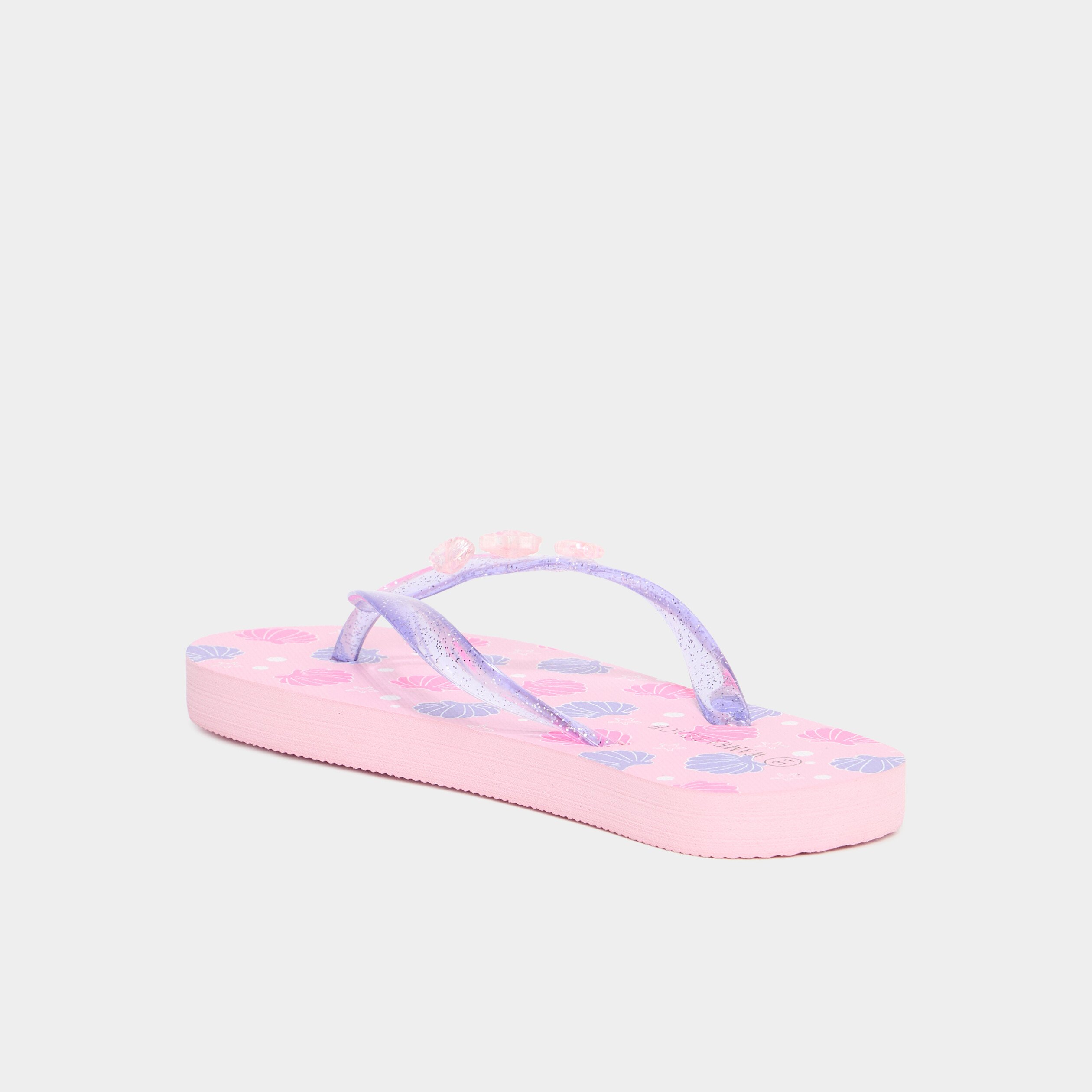 tongs de plage multicolore fille Tongs de plage multicolore fille