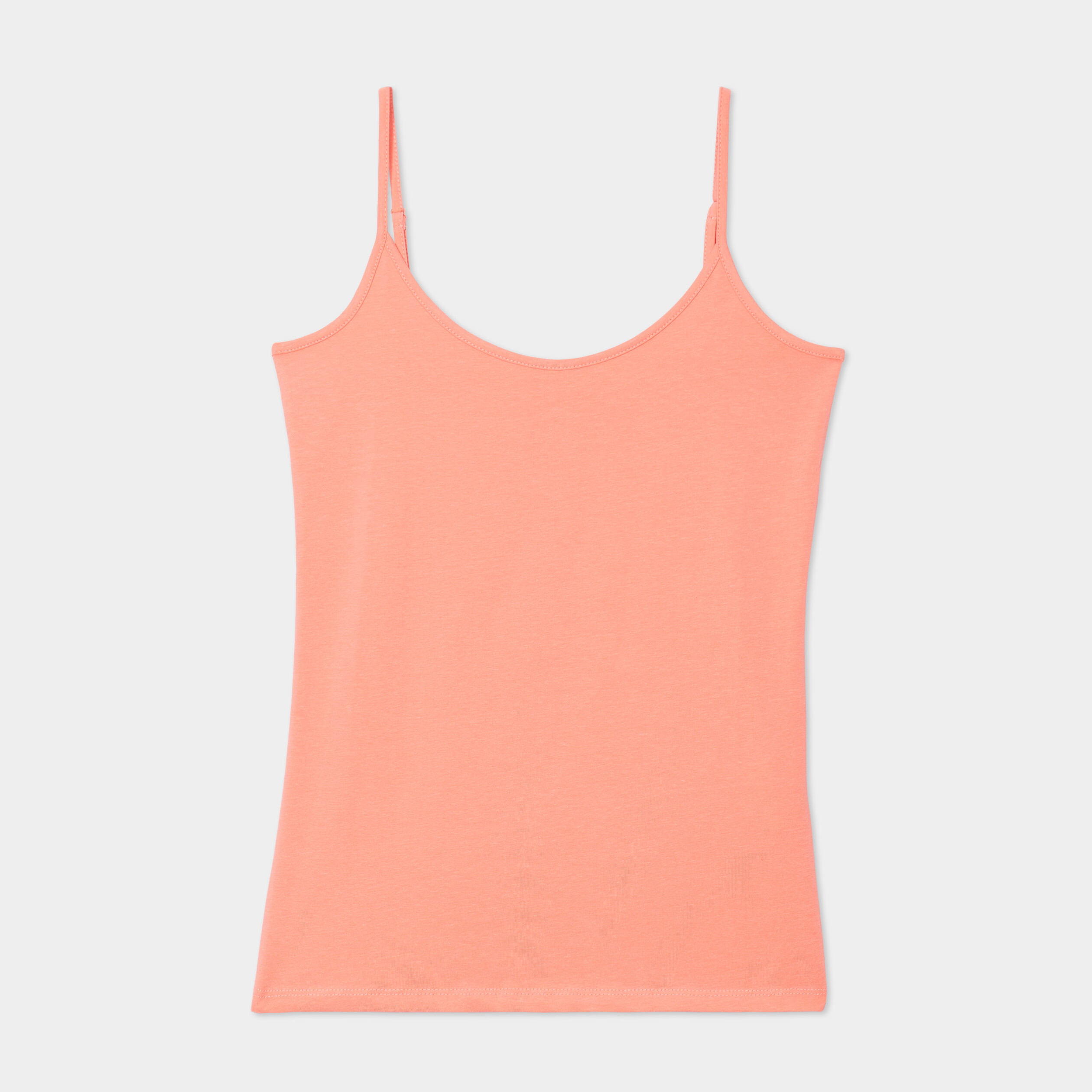 debardeur coton bretelles reglables vieux rose femme Débardeur coton bretelles réglables vieux rose femme