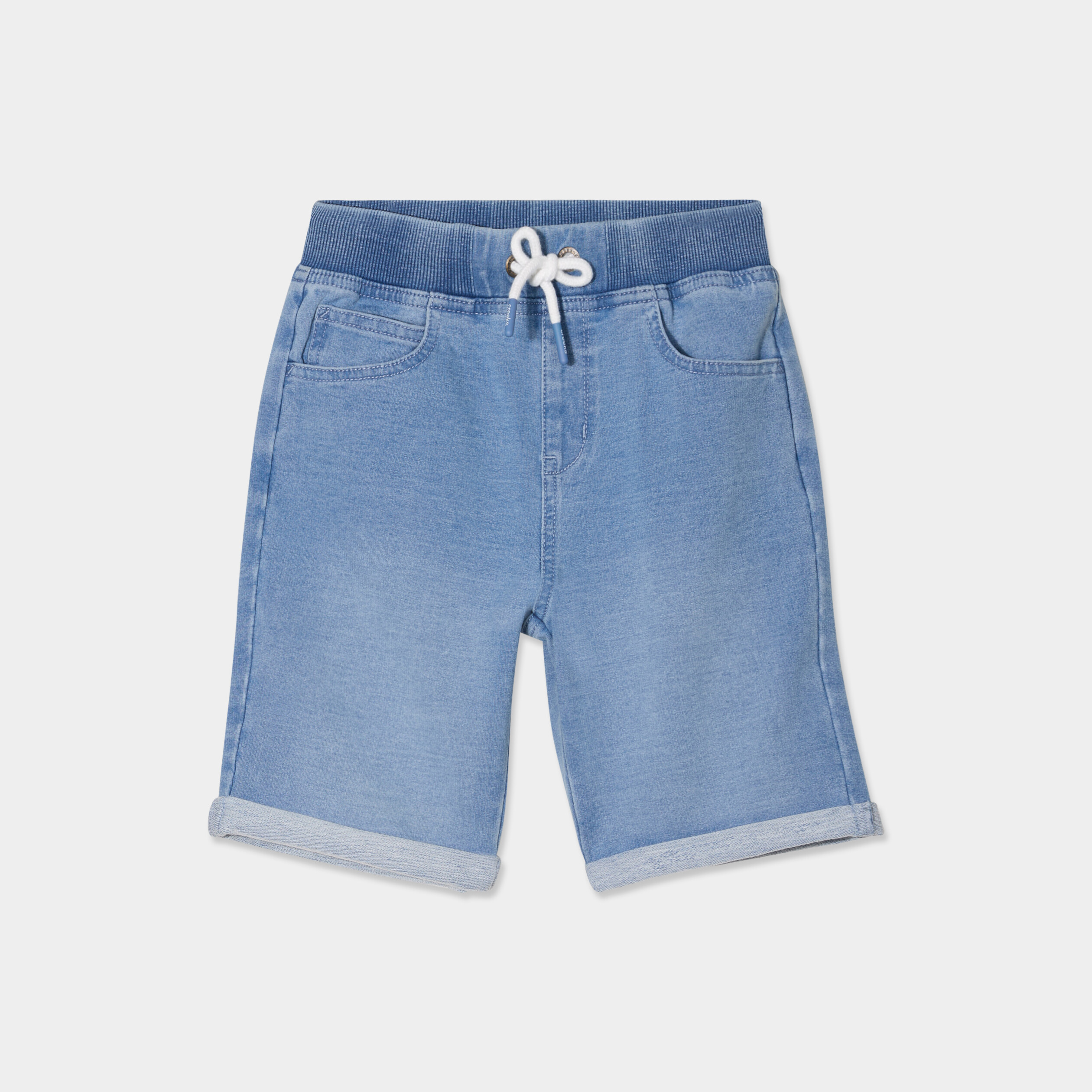 Short en jean coton denim double stone gar&ccedil;on