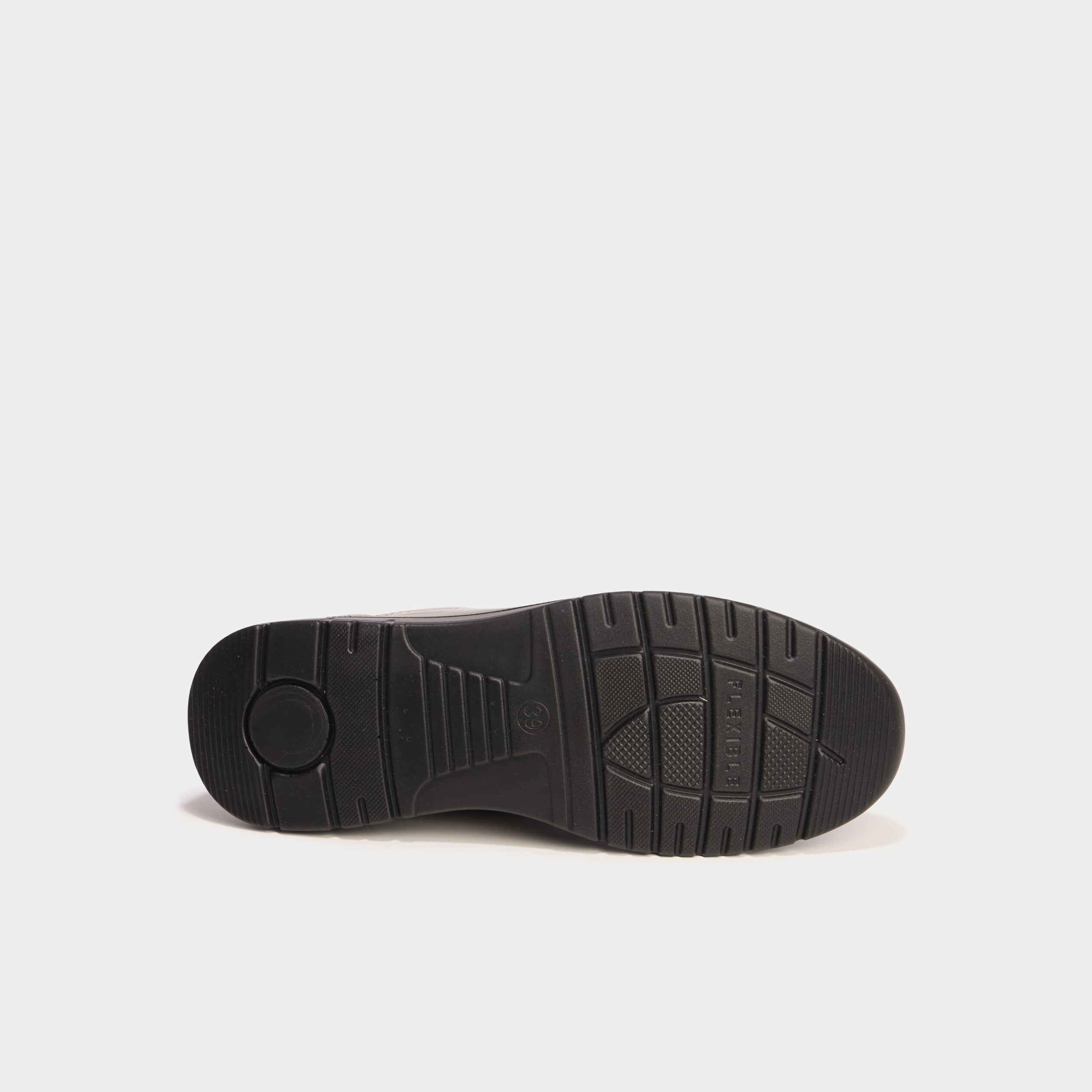 Baskets zipp&eacute;es confort marron fonc&eacute; femme