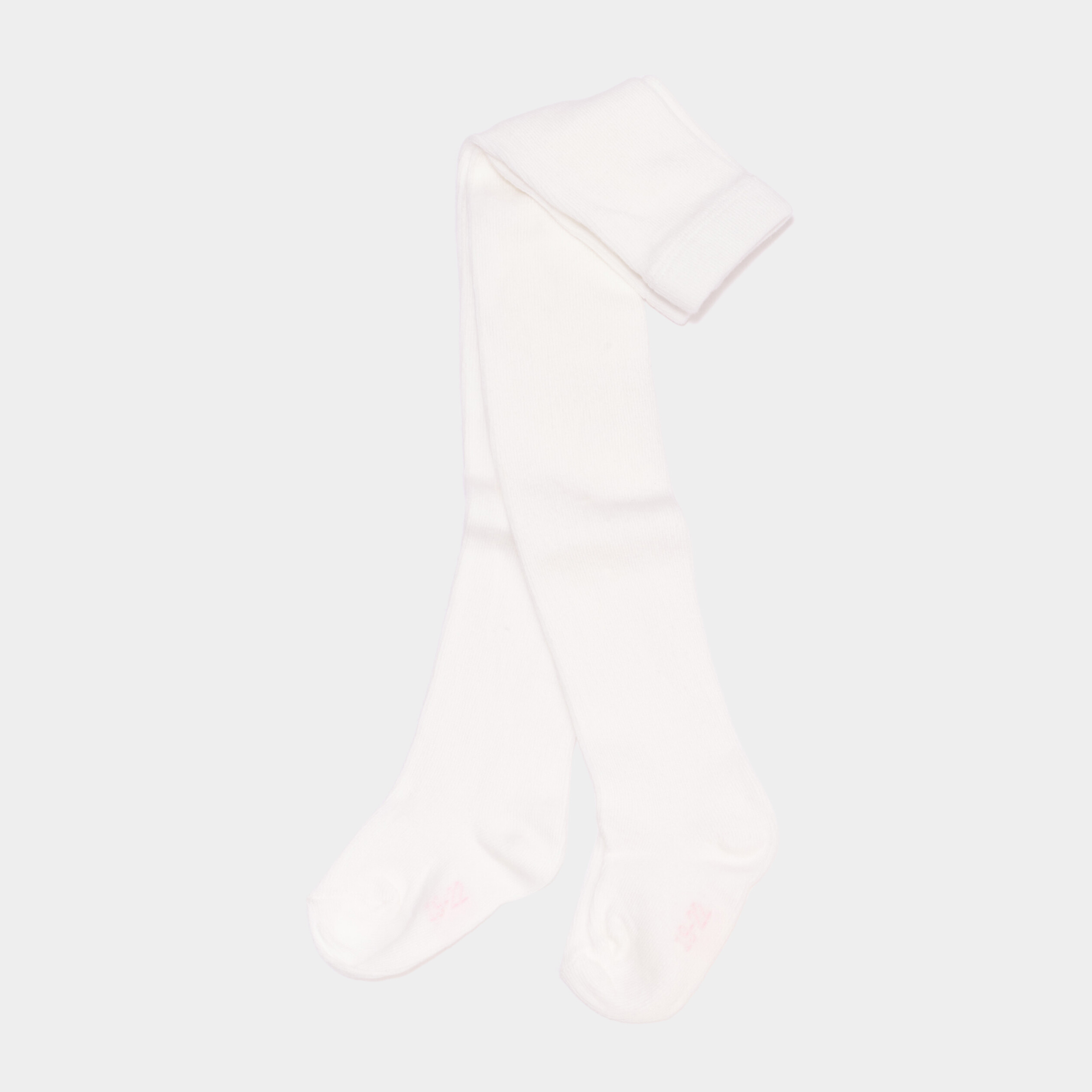 Collants ecru b&eacute;b&eacute; fille